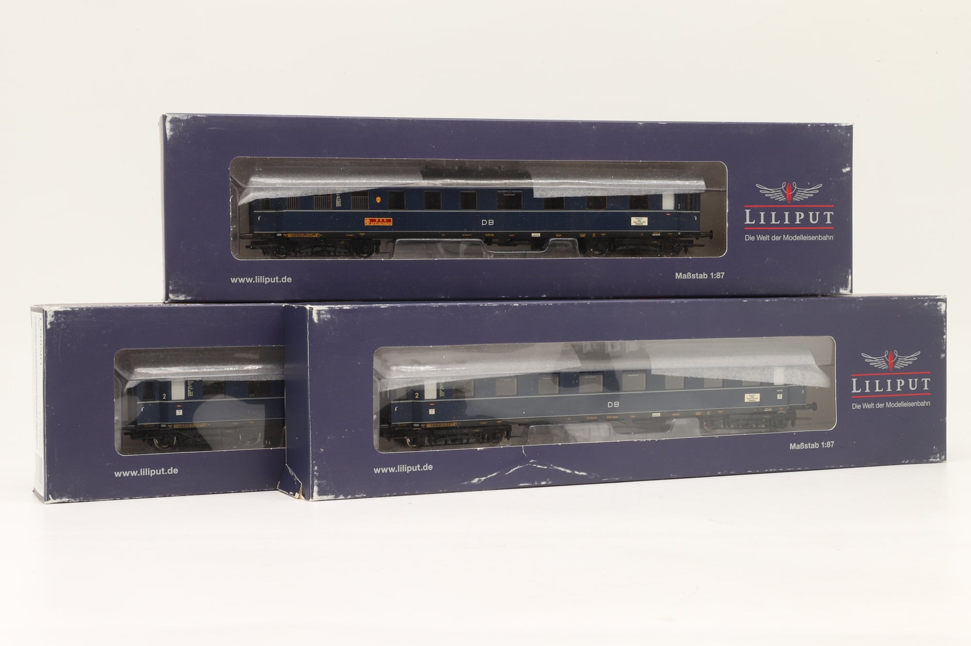 Liliput HO L330501 DB 'Dompfeil' Triple Coach Pack