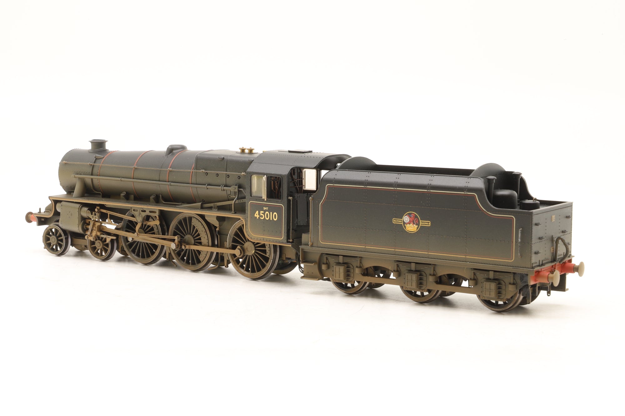 Hornby OO R2995XS BR Black 5 '45010' BR Lined Black L/C DCC Sound
