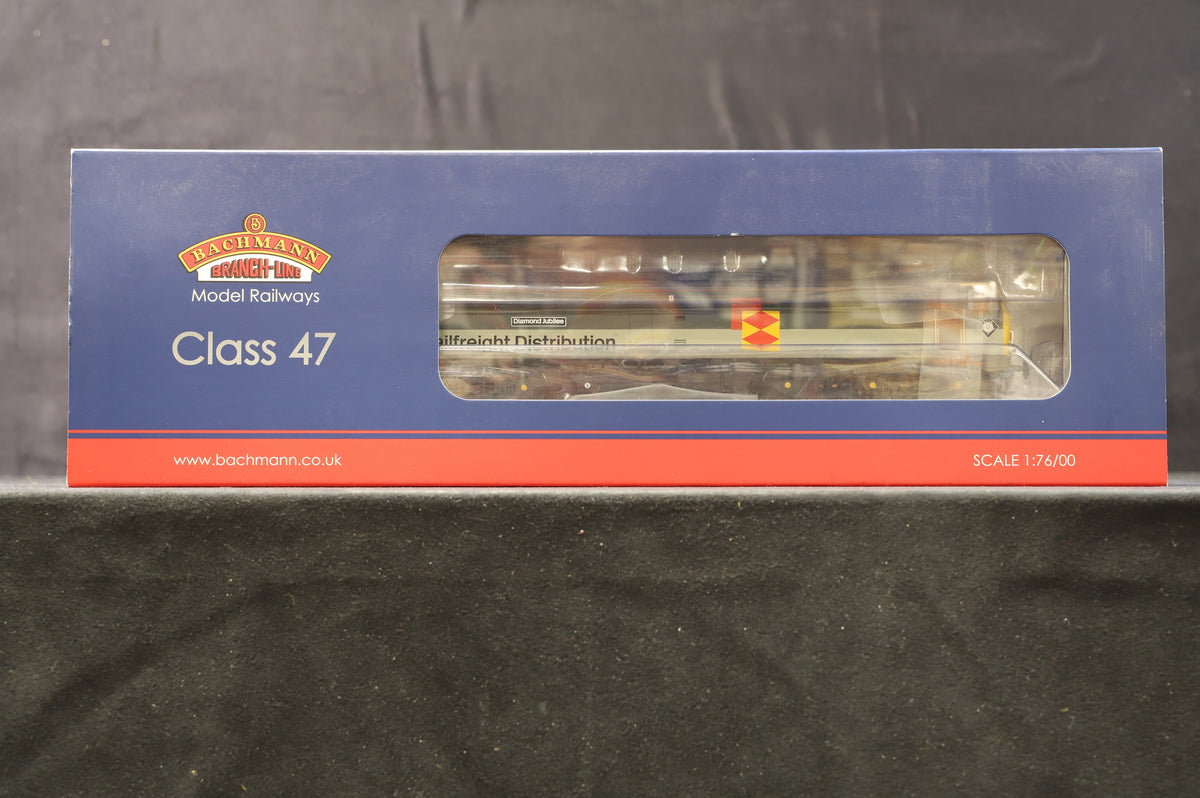 Bachmann OO 32-816 Class 47 Diesel &#39;47365&#39; &#39;Diamond Jubilee&#39; Railfreight Distribution