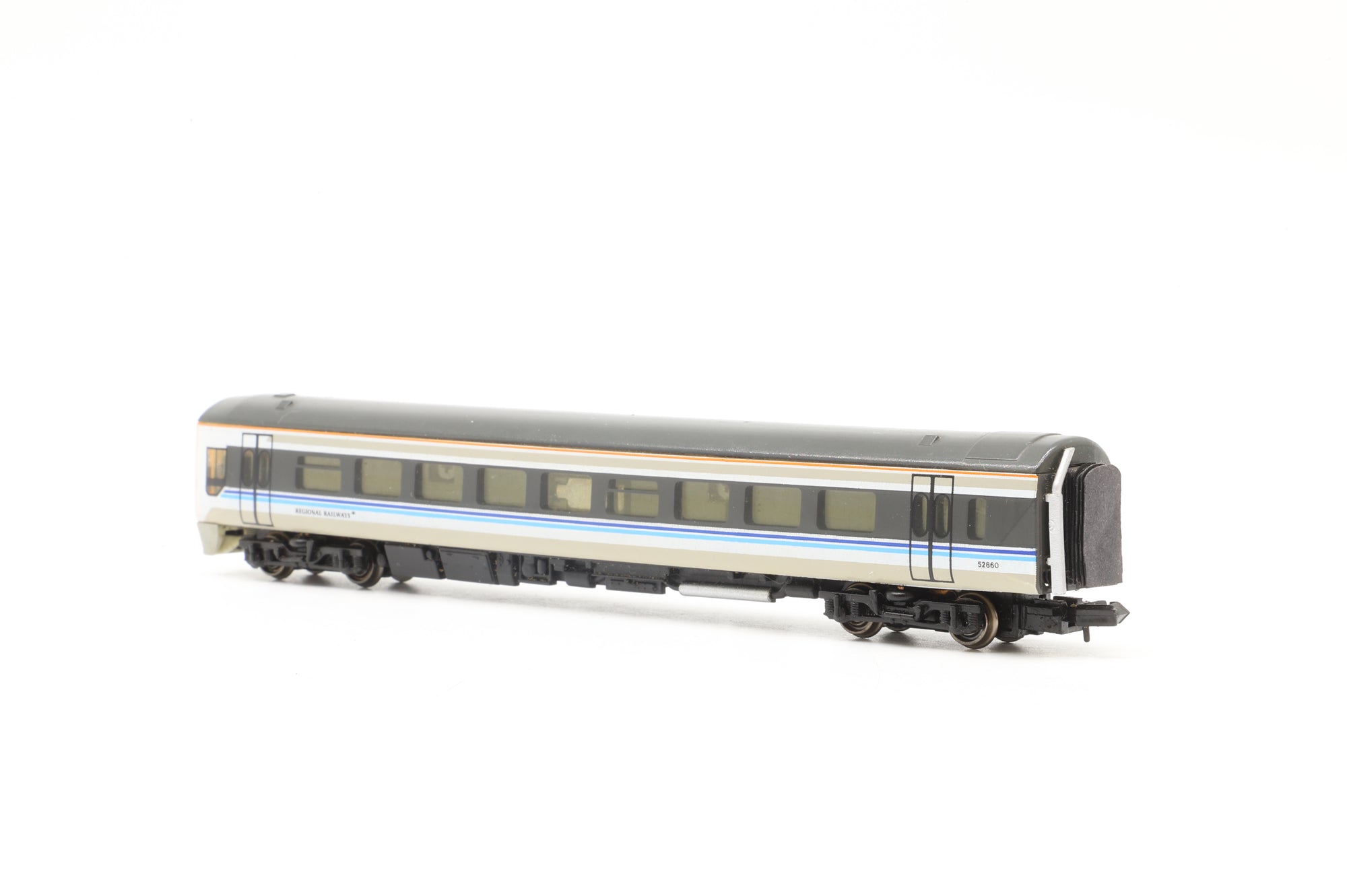 Graham Farish N 0887/8707 2x Class 158 2-Car DMU Sets in BR Regional Livery - Weathered