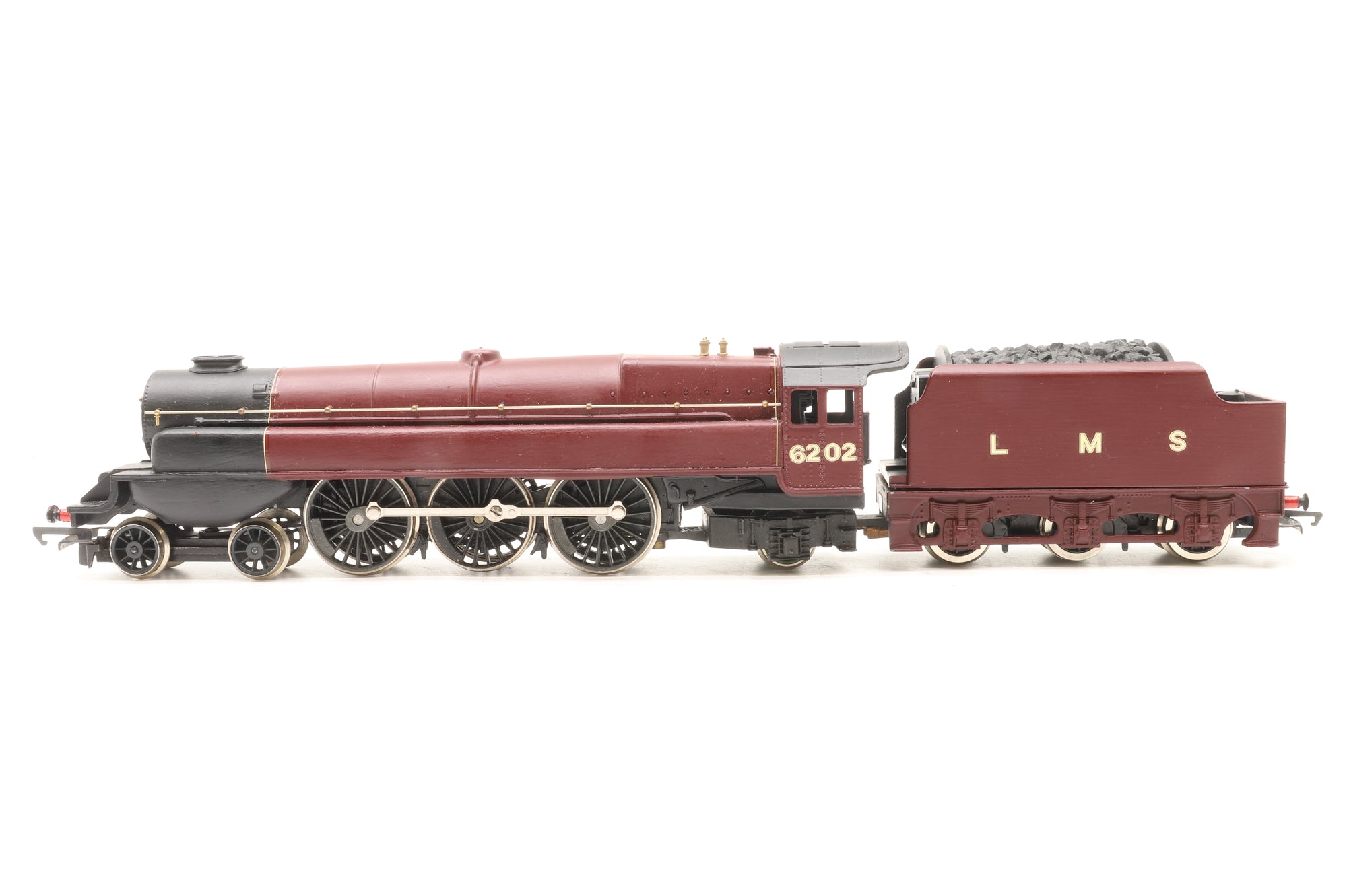 Modified Hornby OO Turbomotive '6202' LMS Maroon
