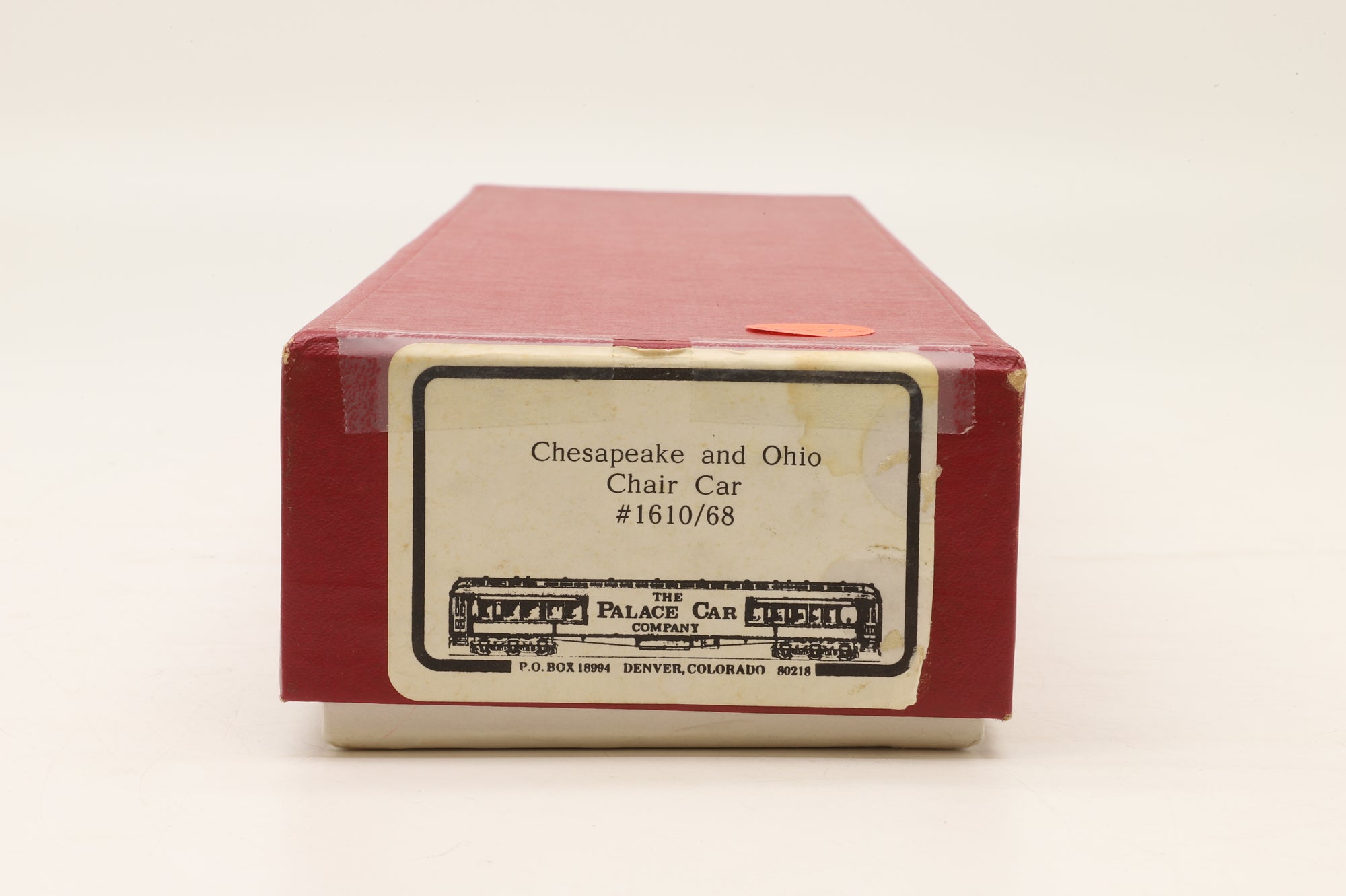 Palace Car Co. HO Brass CHesapeake & Ohio Chair Car Unpainted