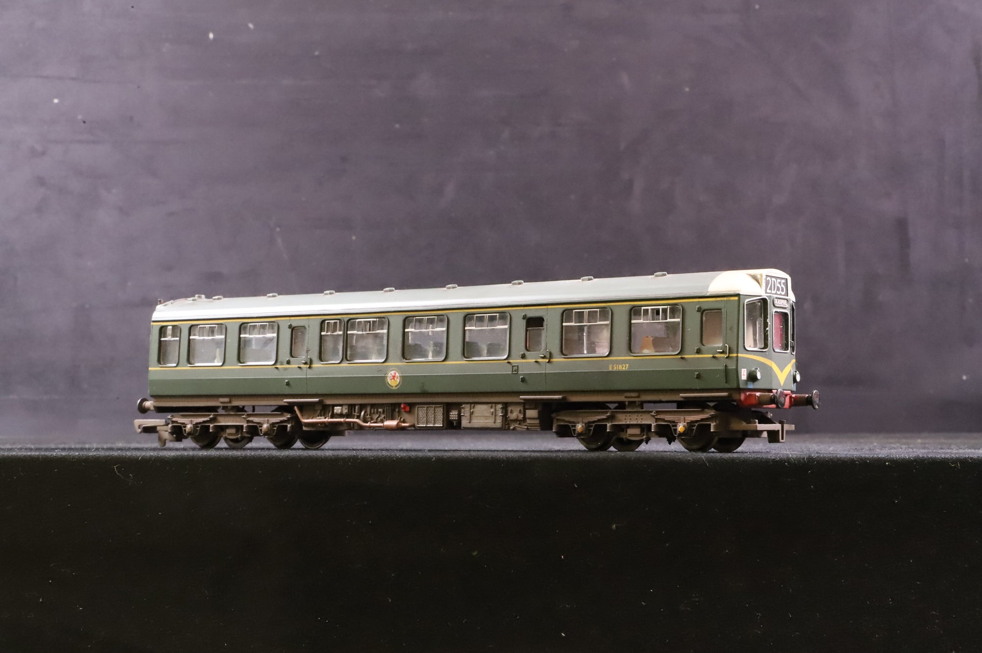 Hornby OO R 3397B BR Class 110 3 Car DMU Weathered DCC Fitted