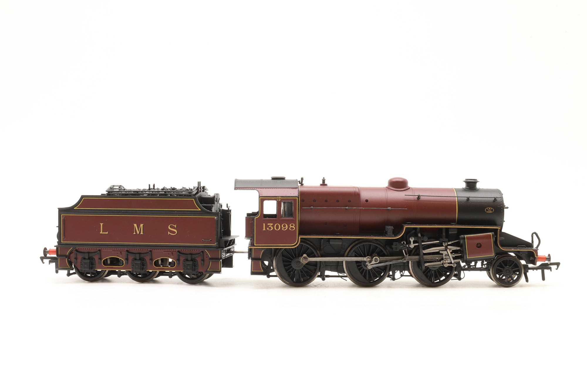 Bachmann OO 32-175 2-6-0 Crab No. 13098 LMS Crimson without Coal Rail