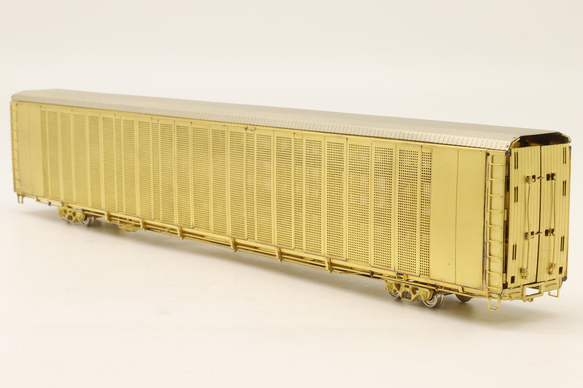 Overland Models HO Brass OMI-3251 Safe-T-Pack Auto Rack Tri-Level Unpainted
