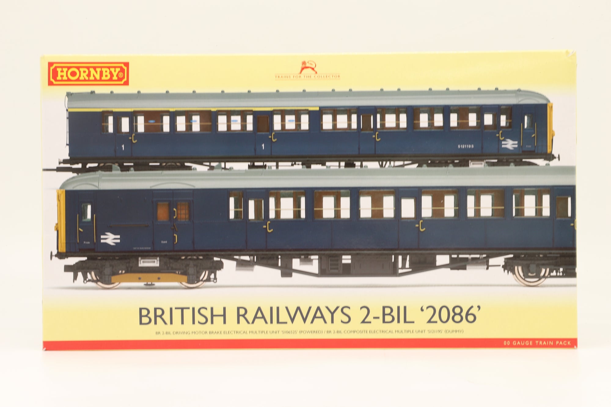 Hornby OO R3258 2-BIL EMU Set No.2086 in BR Blue - DCC Sound