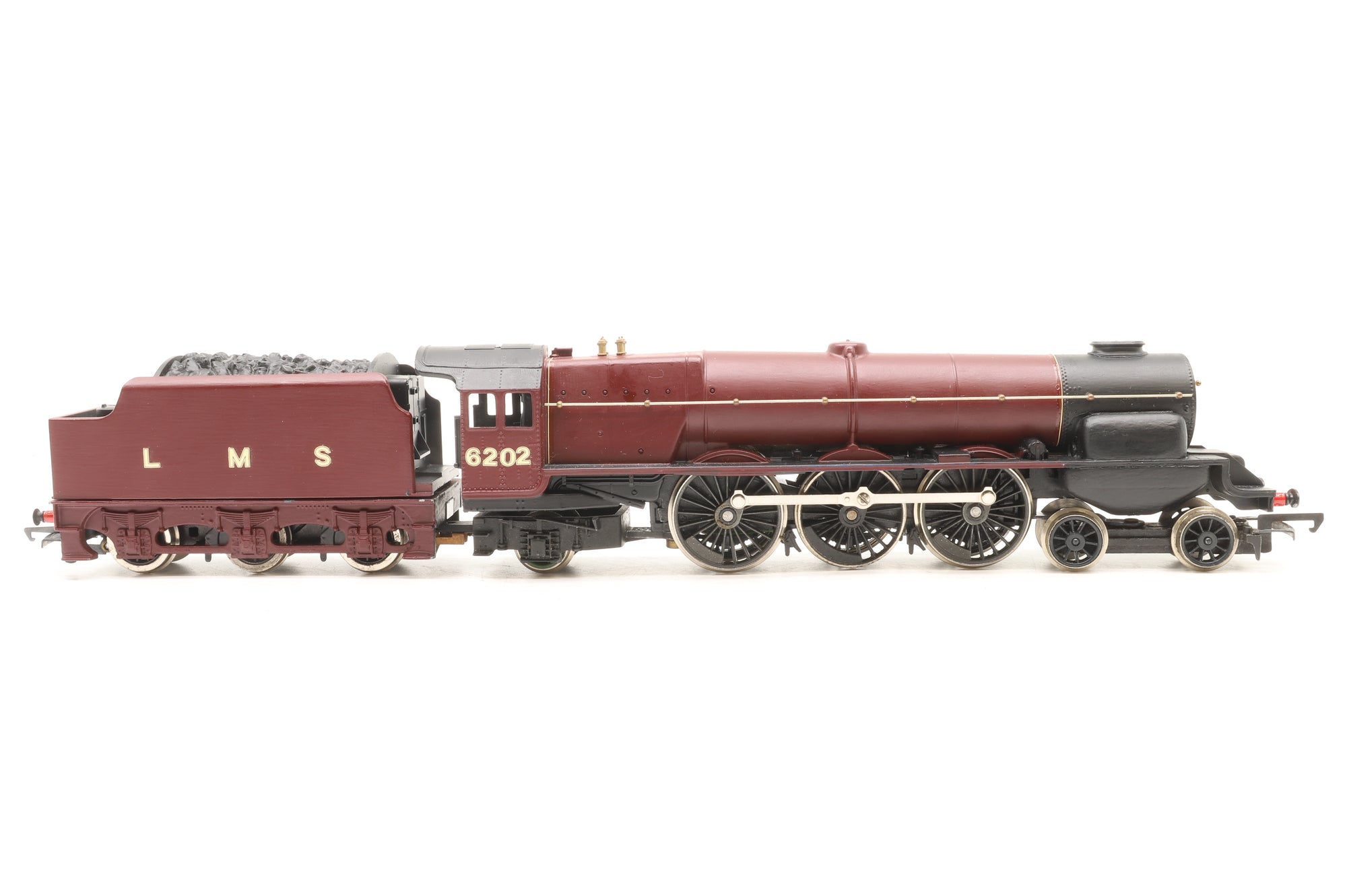 Modified Hornby OO Turbomotive '6202' LMS Maroon