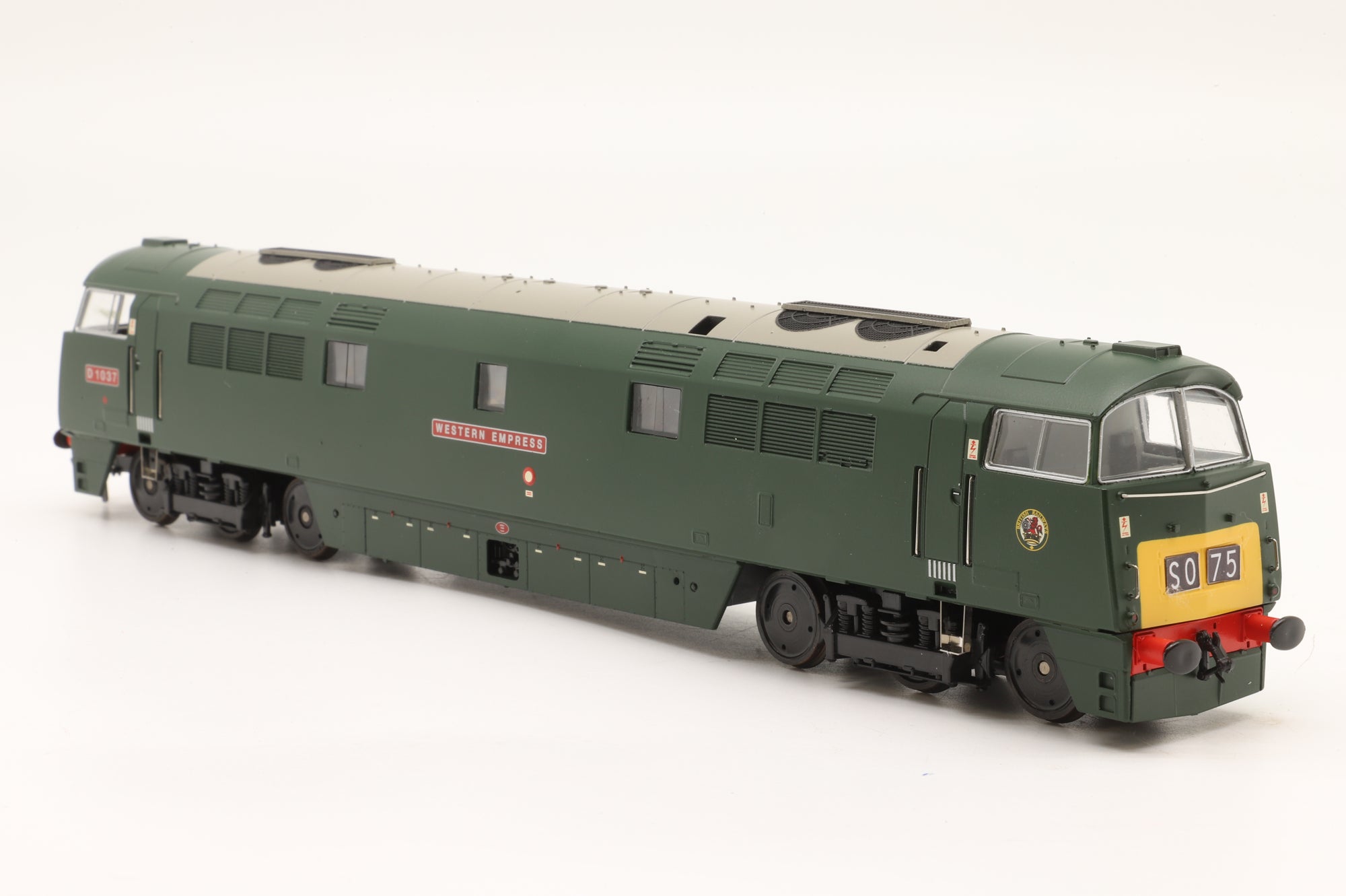 Heljan OO 5201 Class 52 Diesel 'D1037' 'Western Empress' Green Small Yellow Ends DCC Sound