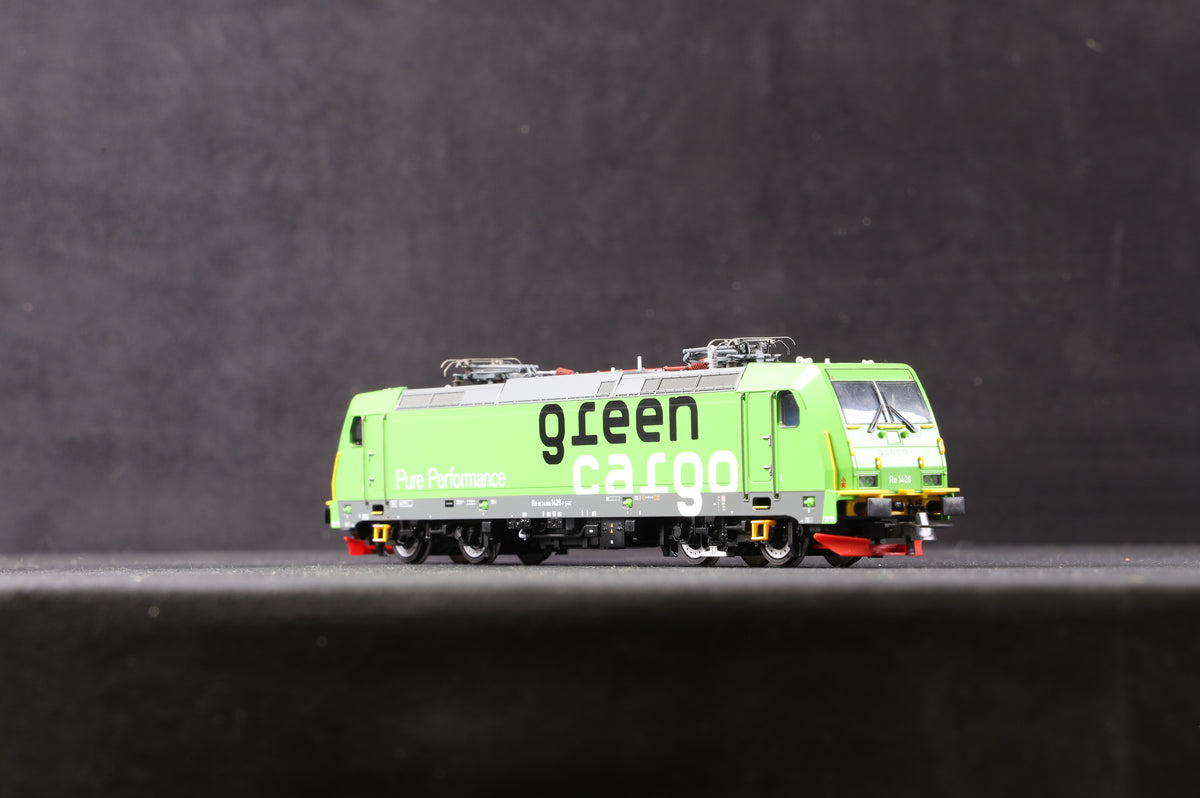 Roco HO 62708 Electric locomotive series 185.2, SJ &#39;Green Cargo&#39;