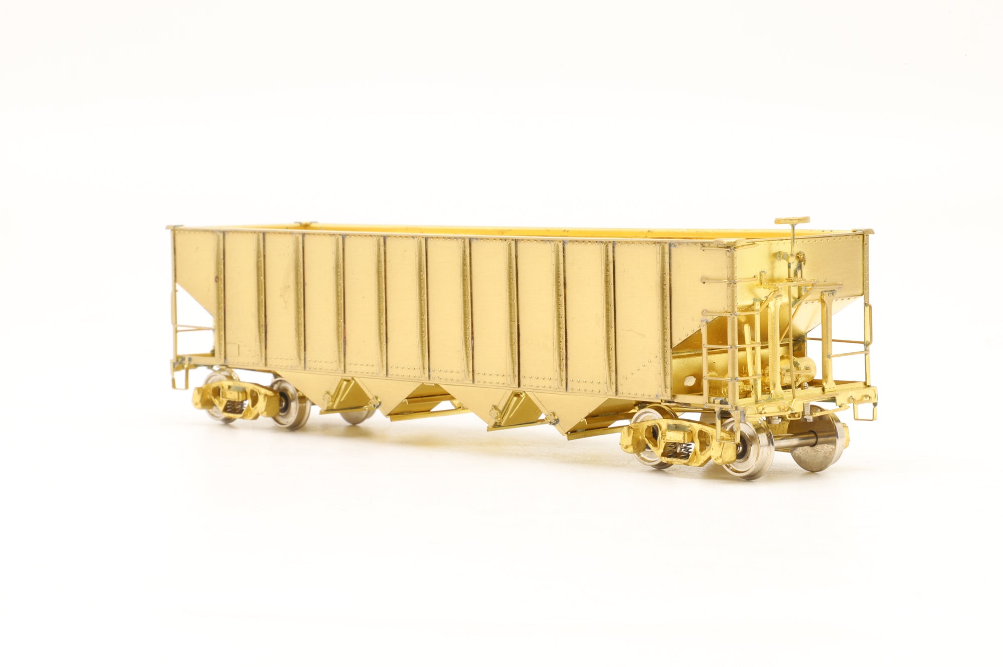 Rail Works Ltd HO Brass R-104 H-25 Quad Hopper – Unpainted
