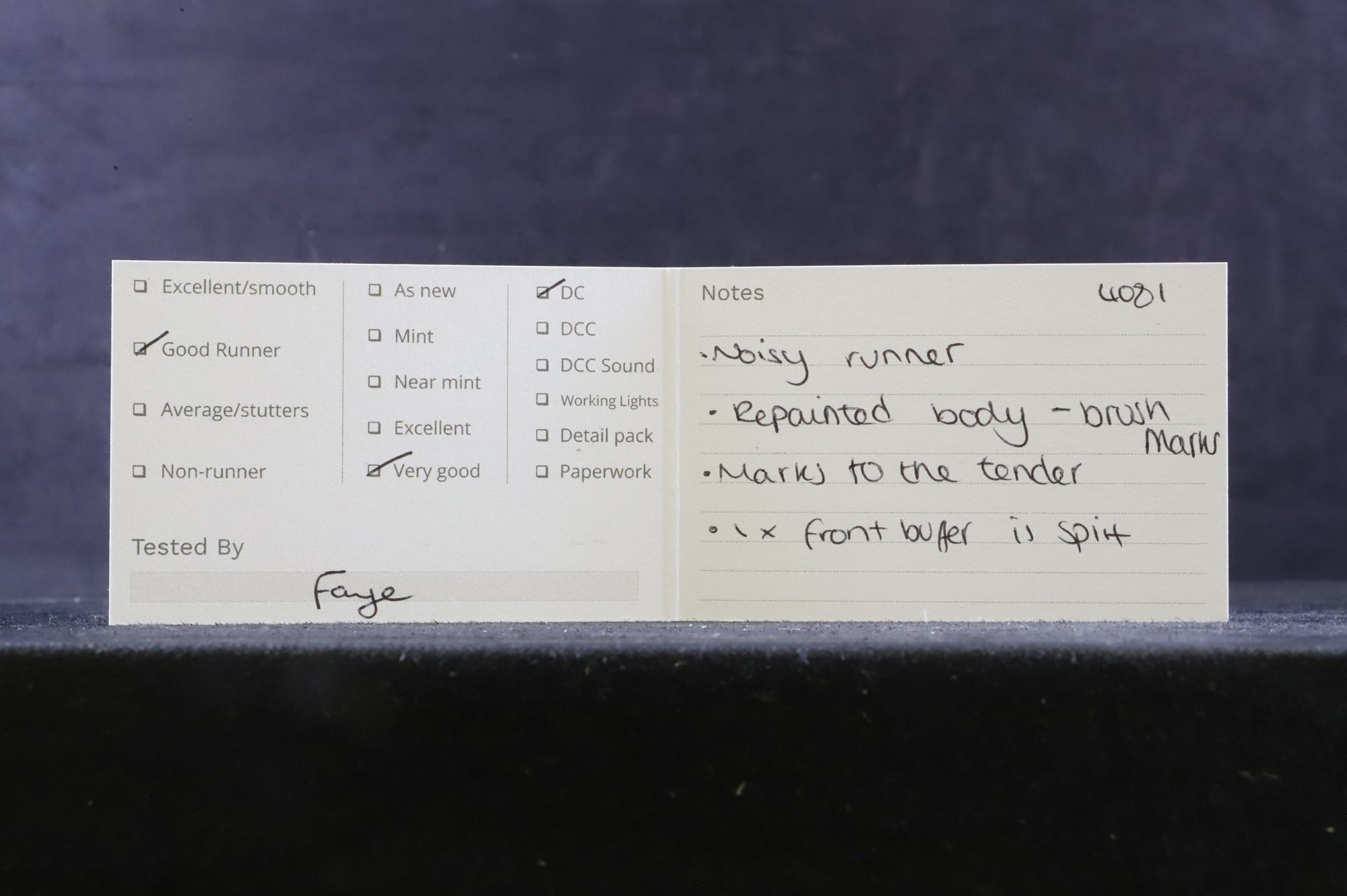 WORKSHOP Hornby OO Castle Class '4081' 'Warwick Castle' BR Green Repainted