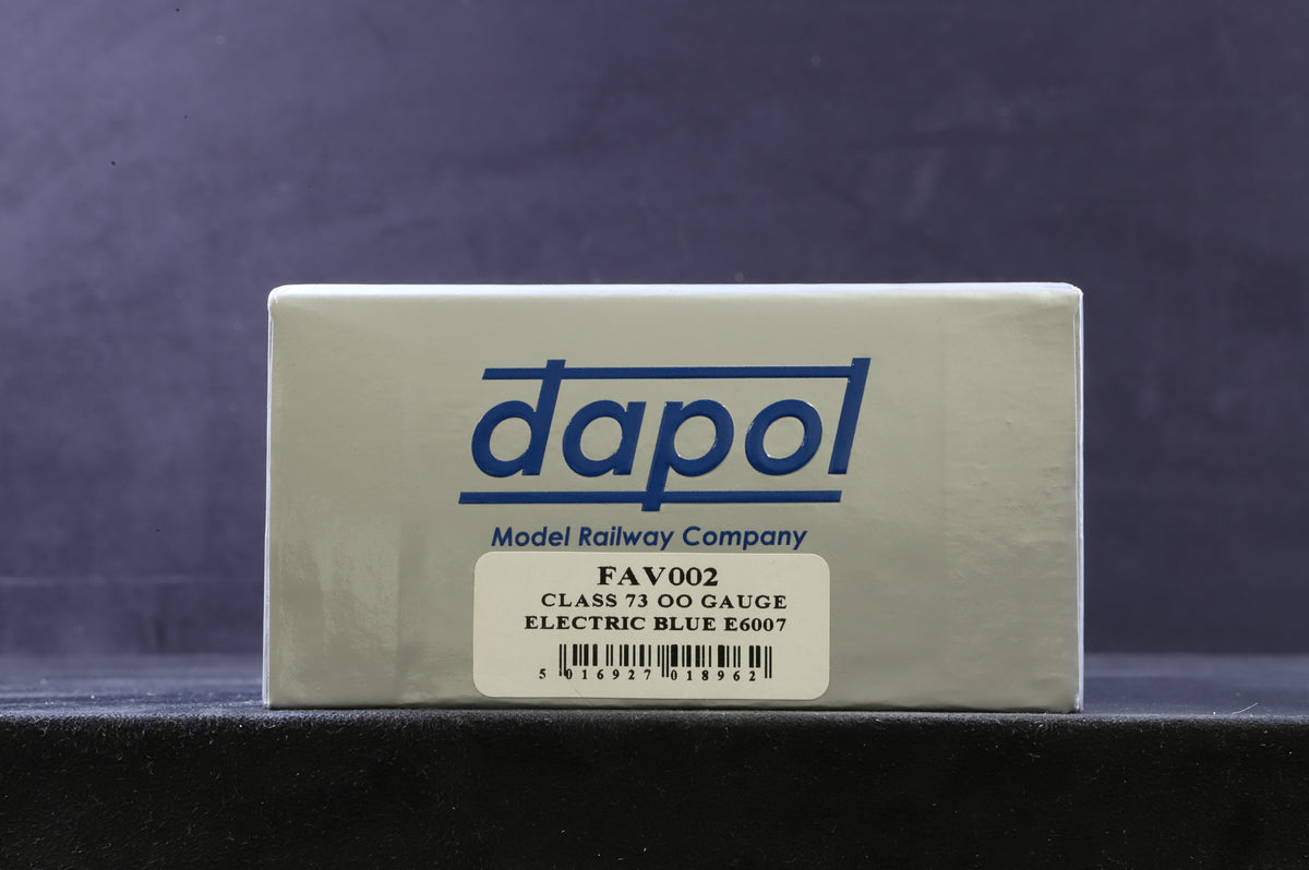 Dapol OO FAV002 Class 73 E6007 in BR Electric Blue