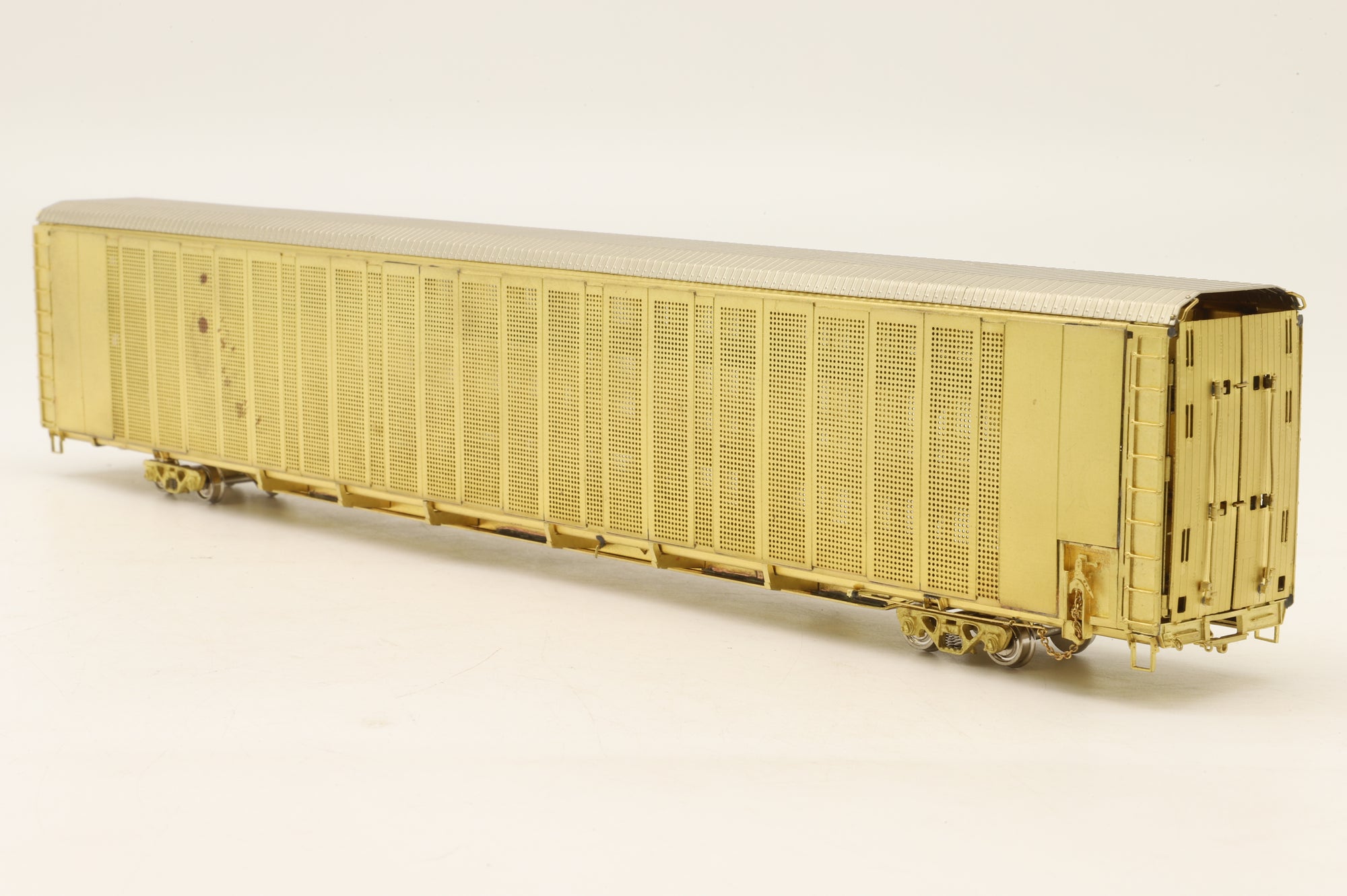 Overland Models HO Brass OMI-3251 Safe-T-Pack Auto Rack Tri-Level Unpainted