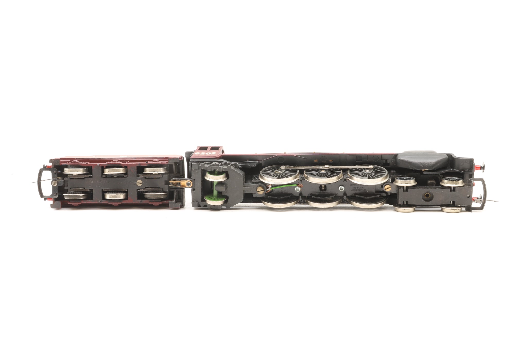 Modified Hornby OO Turbomotive '6202' LMS Maroon