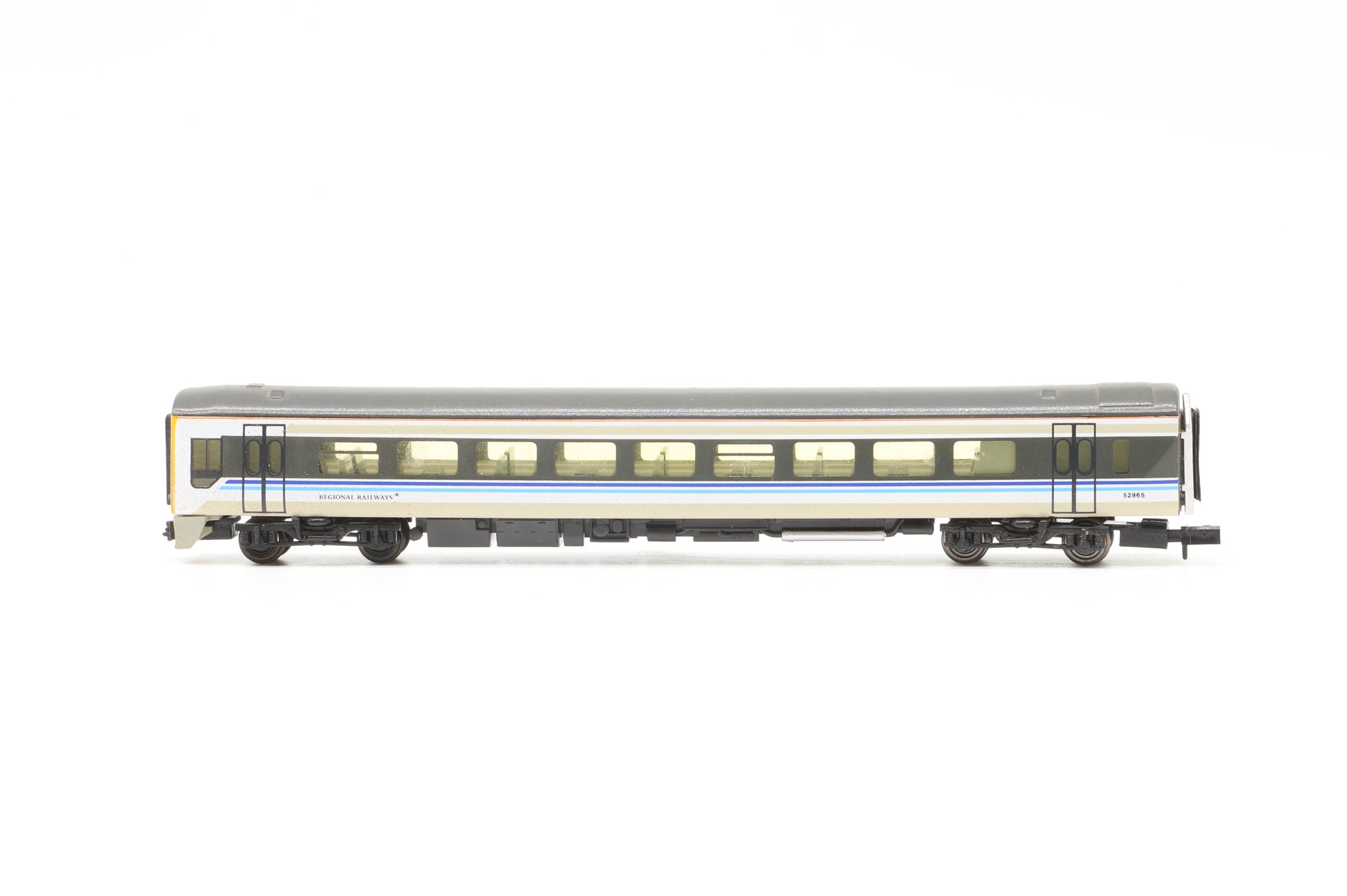 Graham Farish N 0887/8707 2x Class 158 2-Car DMU Sets in BR Regional Livery - Weathered