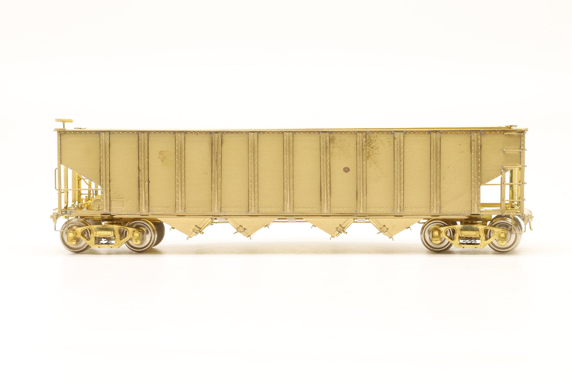 Rail Works Ltd HO Brass R-104 H-25 Quad Hopper – Unpainted