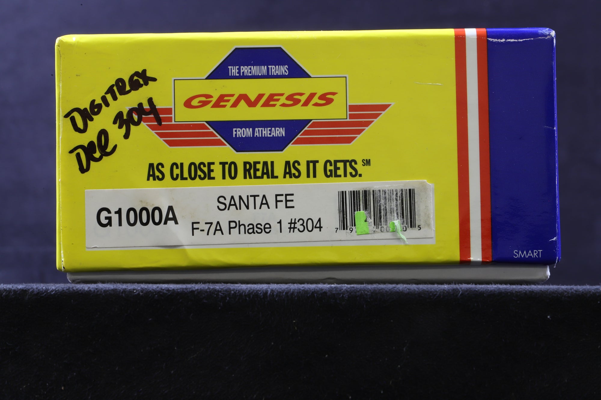 Athearn Genesis HO G1000A F-7A Phase 1 No.304 in Santa Fe Livery - DCC Sound
