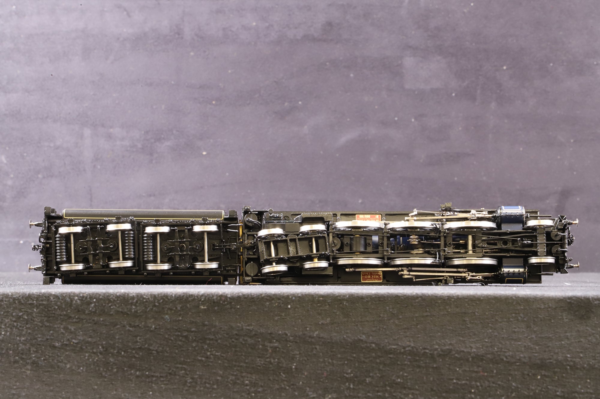 Micro-Metakit HO Brass 07802H Royal Austrian Class 210 Blue/Black Livery, Ltd Ed. 009/100