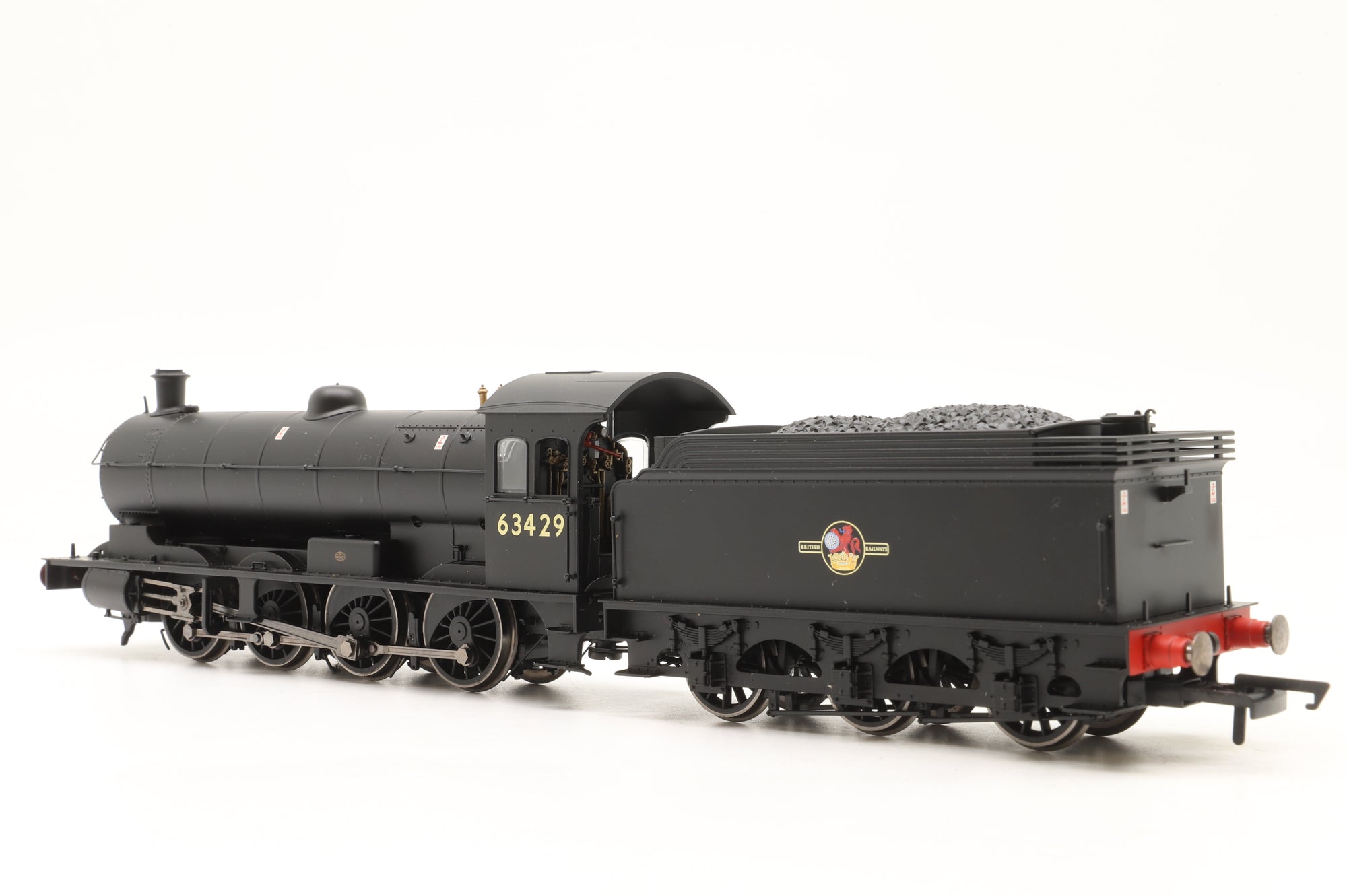 Hornby OO R3426 Class Q6 63429 in BR Black w/ Late Crests