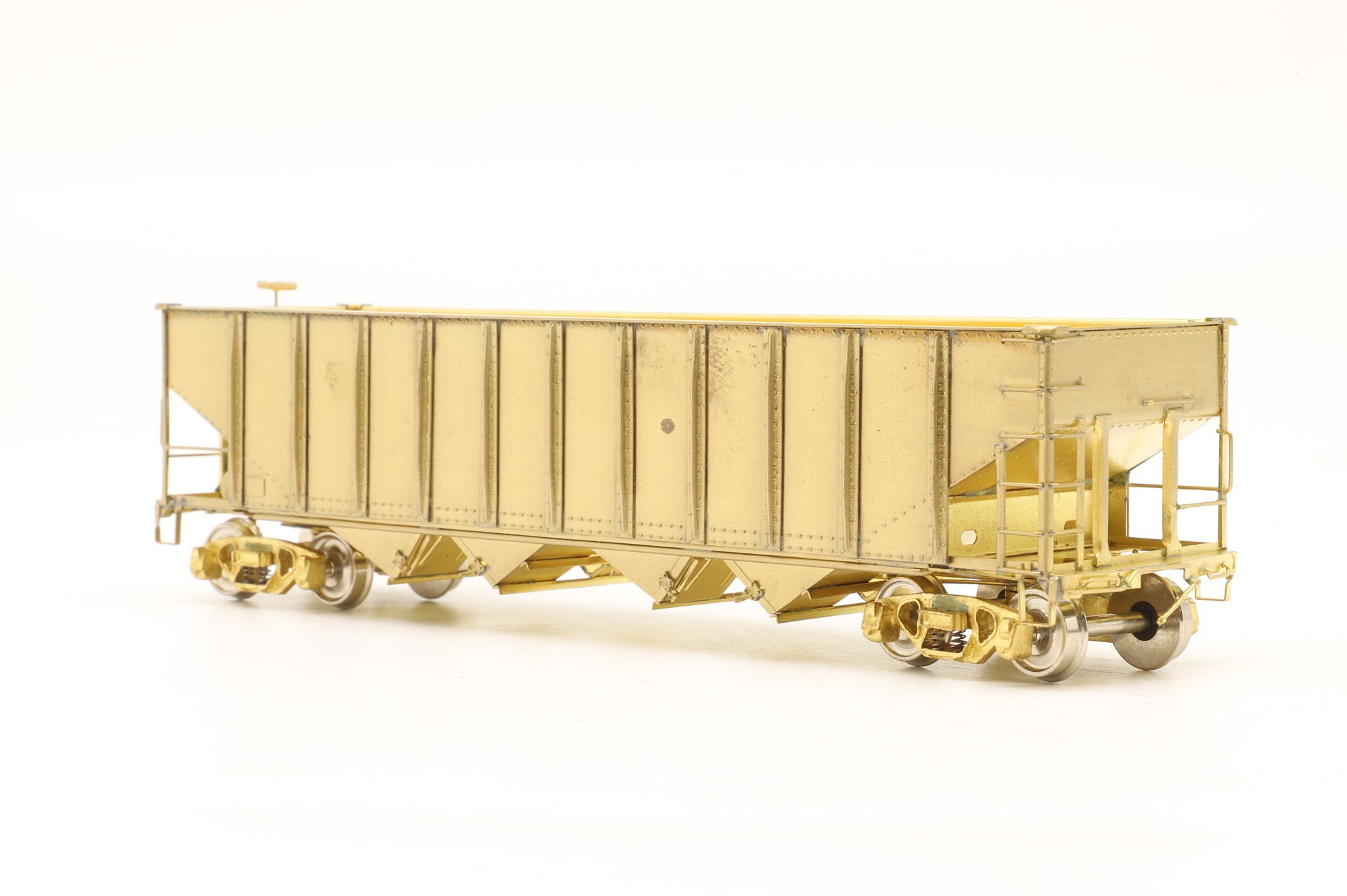 Rail Works Ltd HO Brass R-104 H-25 Quad Hopper – Unpainted