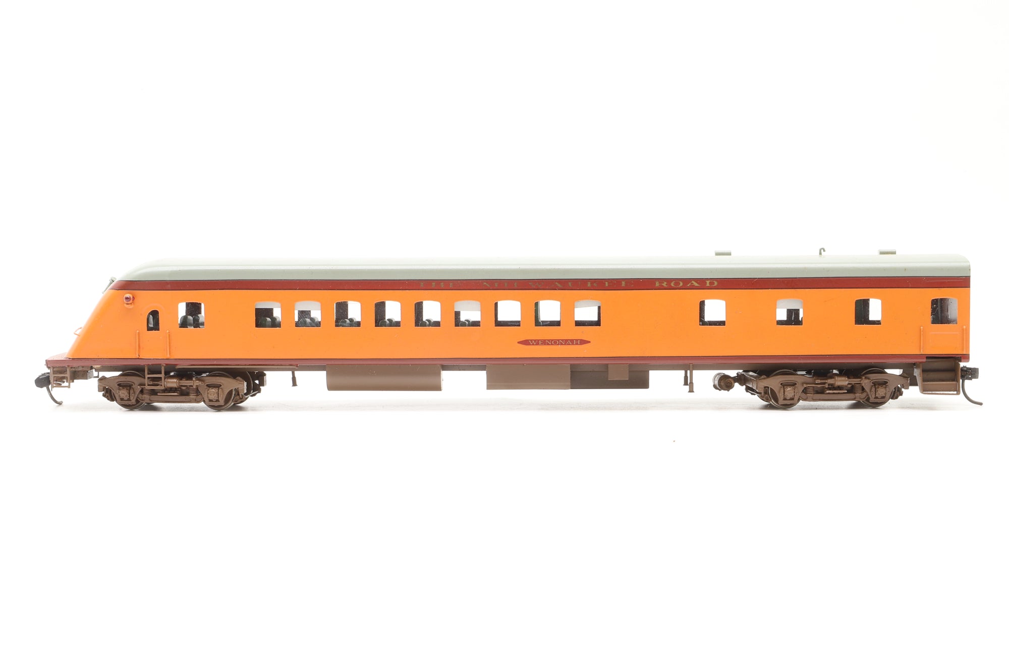 Nickel Plate Products HO Brass Rake Of 6 The Milwaukee Road Coaches