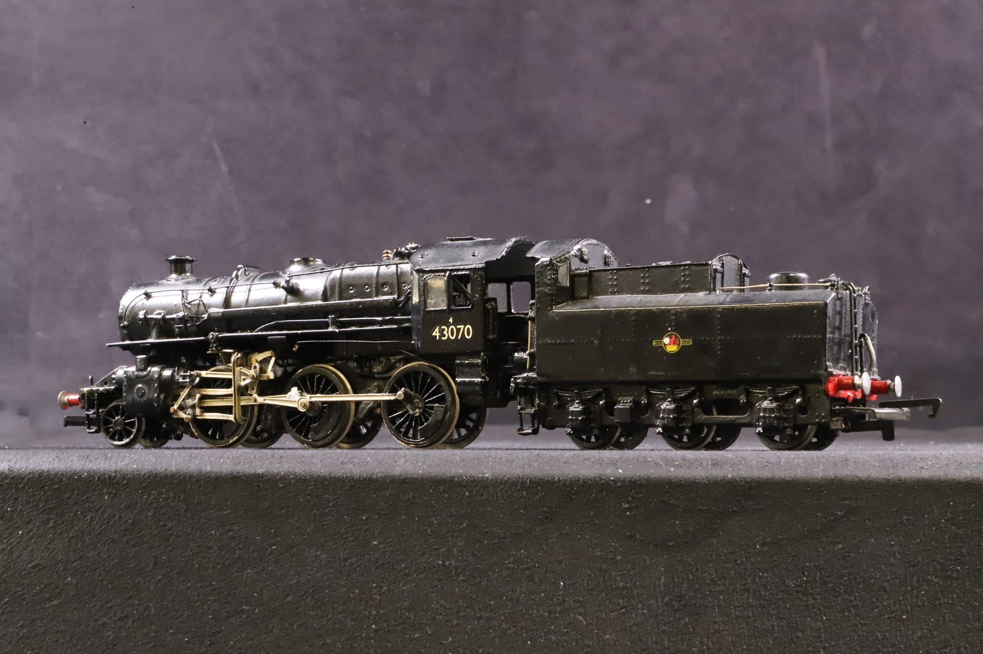 WORKSHOP Millholme Models OO MM8 LMS Ivatt '43070' BR Black L/C Kit Built