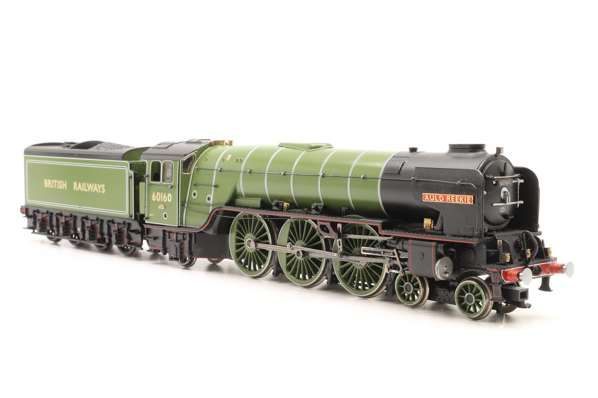 Bachmann OO Class A1 60160 'Auld Reekie' in BR Apple Green w/ Gill Sans Lettering