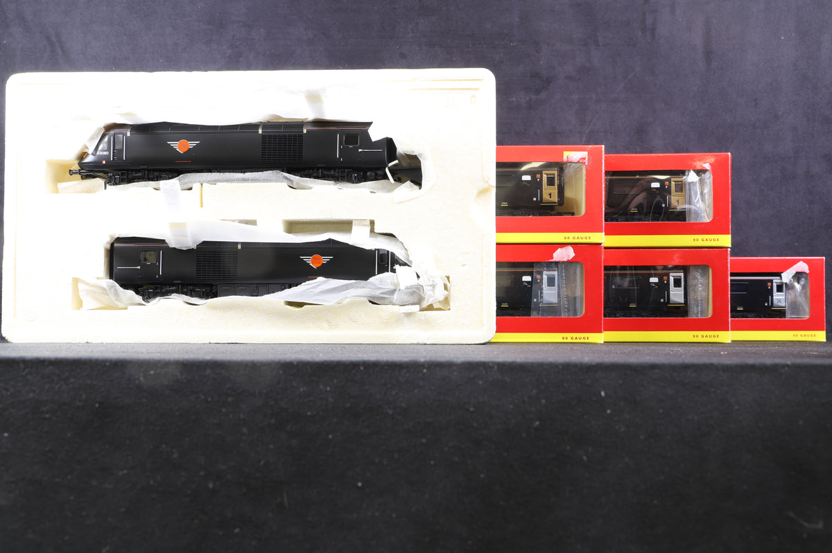 Hornby OO R2705 Class 43 HST Grand Central Trains &amp; 5 Coaches