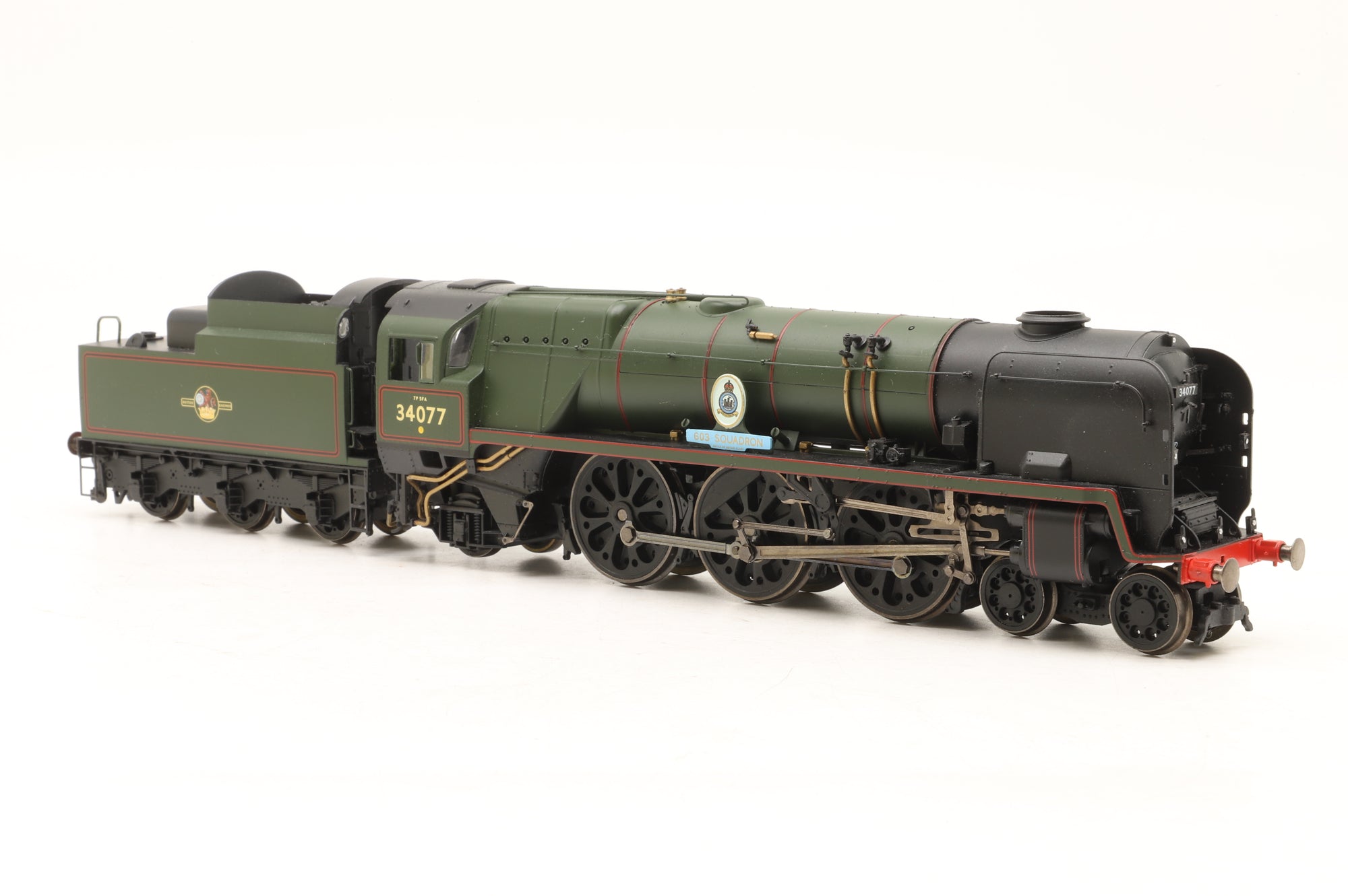 Hornby OO R3468 BR Rebuilt Battle of Britain '34077' '603 Squadron'
