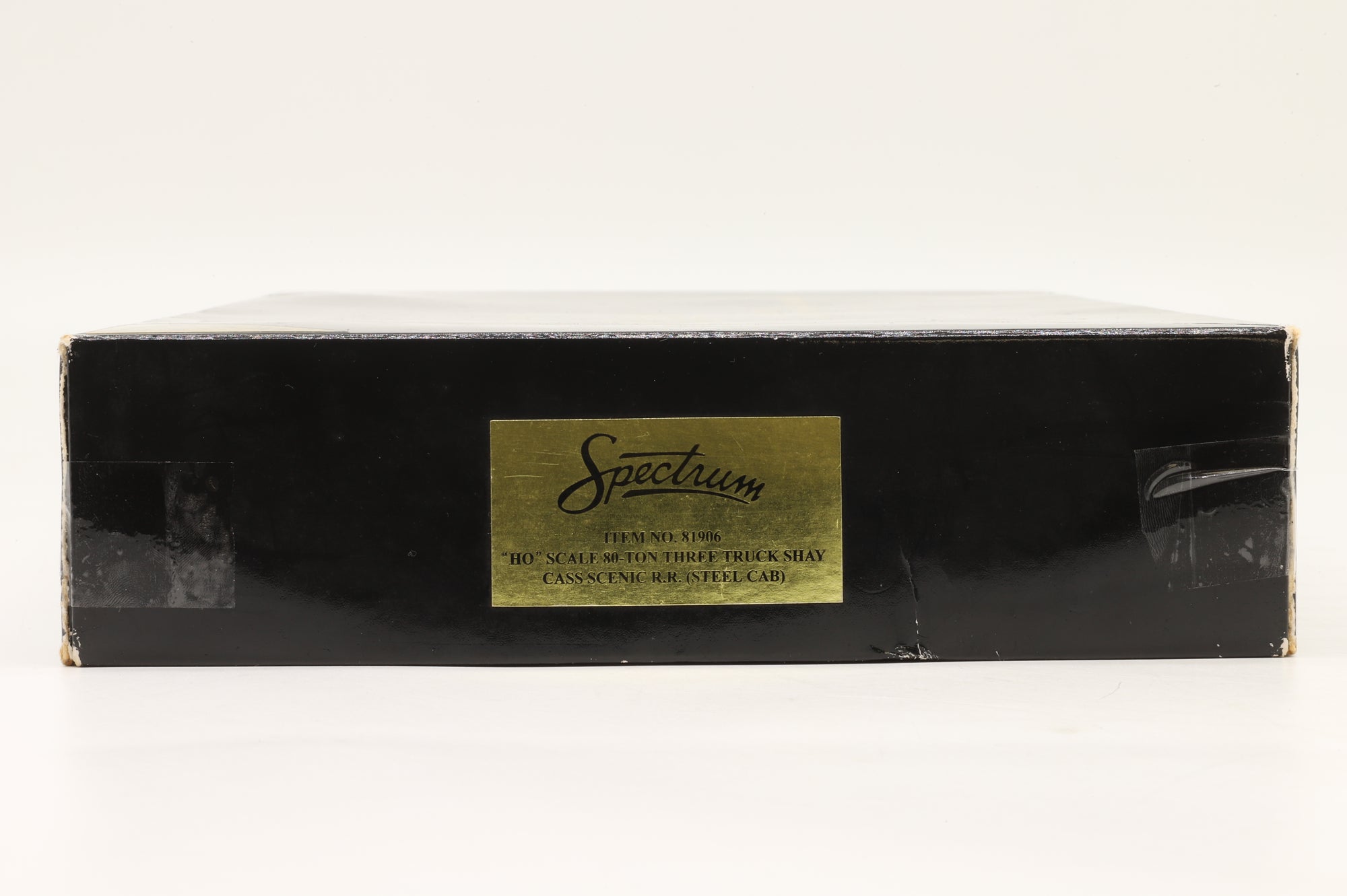 WORKSHOP Spectrum HO 81906 80T 3-Truck Shay in Cass Scenic R.R. Black – Non-Runner