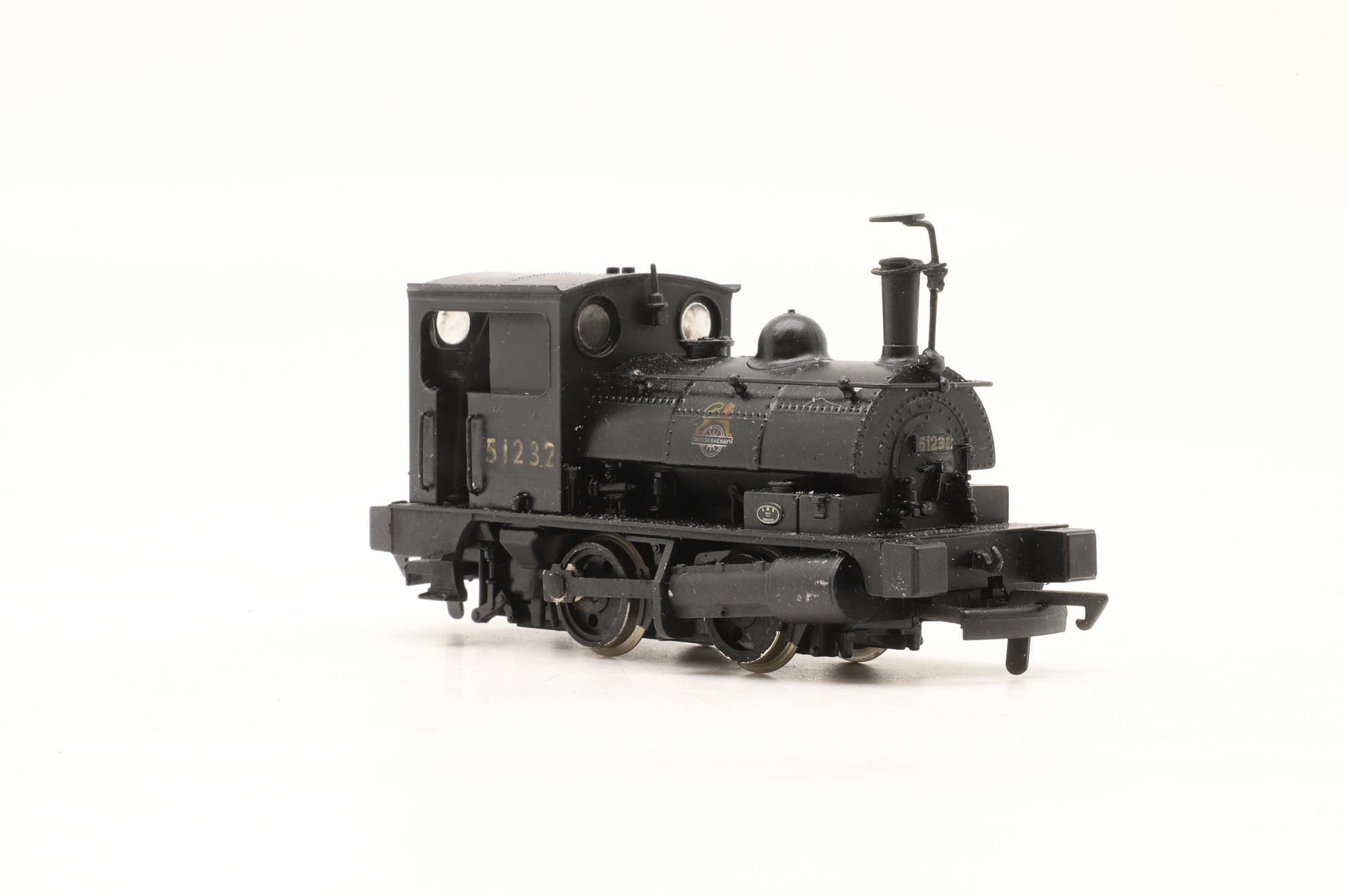 Dapol OO Class 21 L&Y Pug '51232' BR Black E/C Renumbered