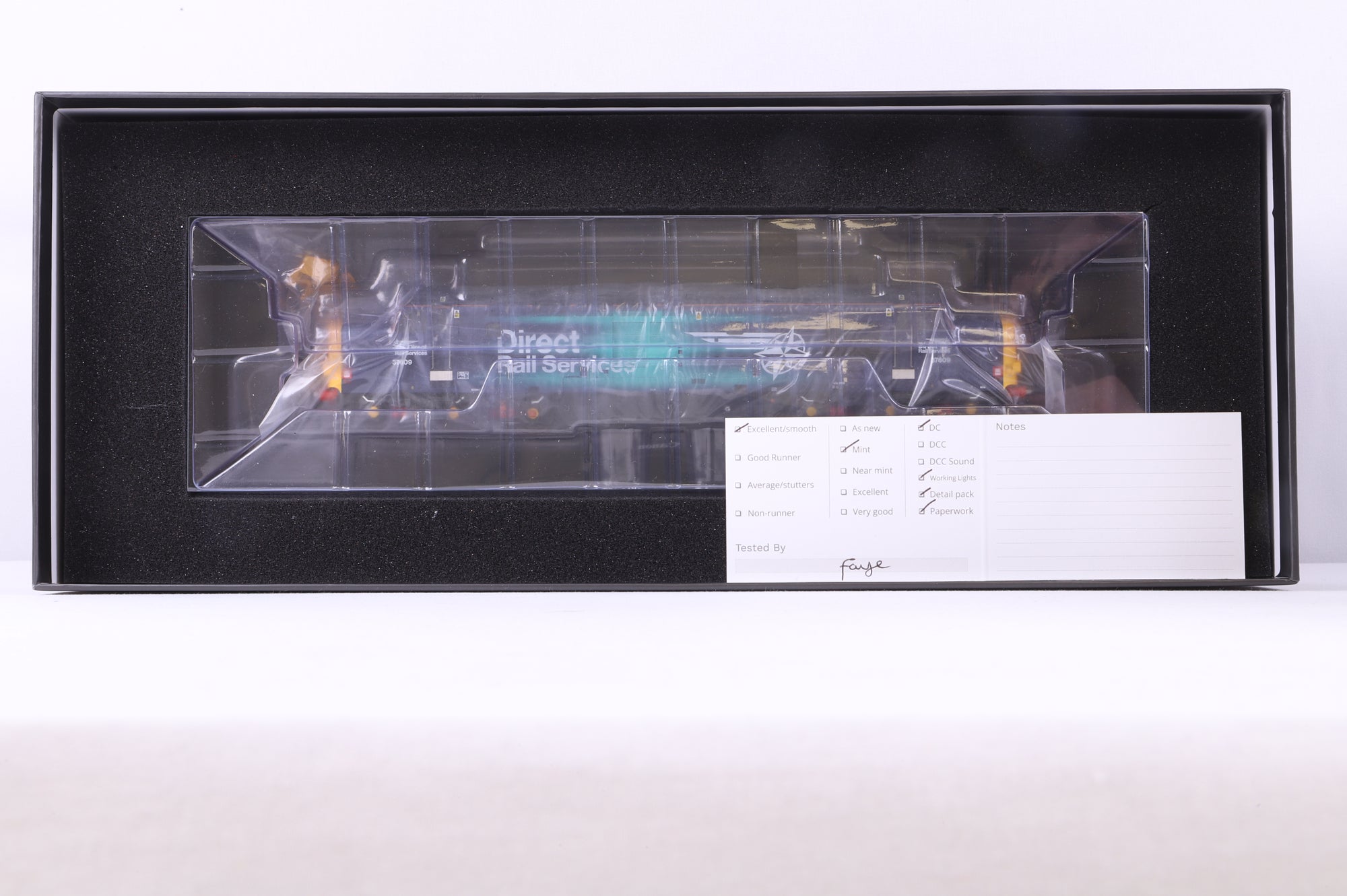 Accurascale OO ACC231637609 Class 37/6 37609 in DRS Livery