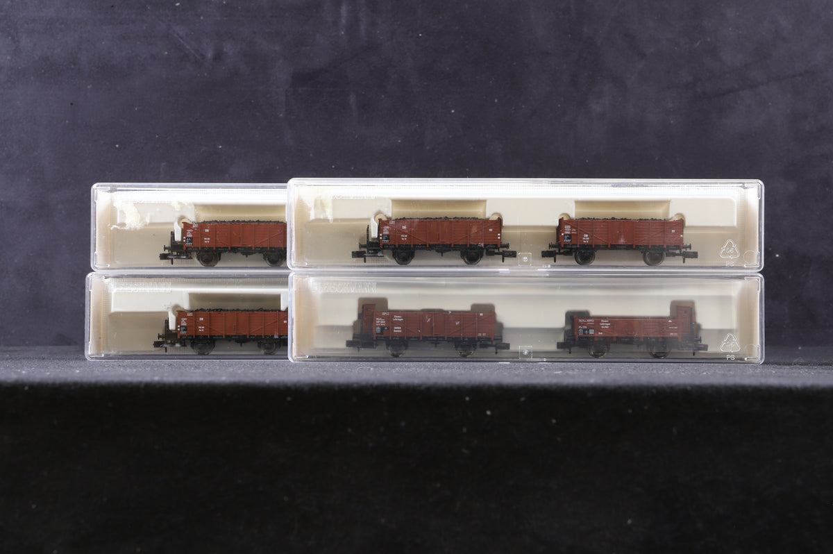 Fleischmann N 828215 Pack Of 4 Twin DB Wagons