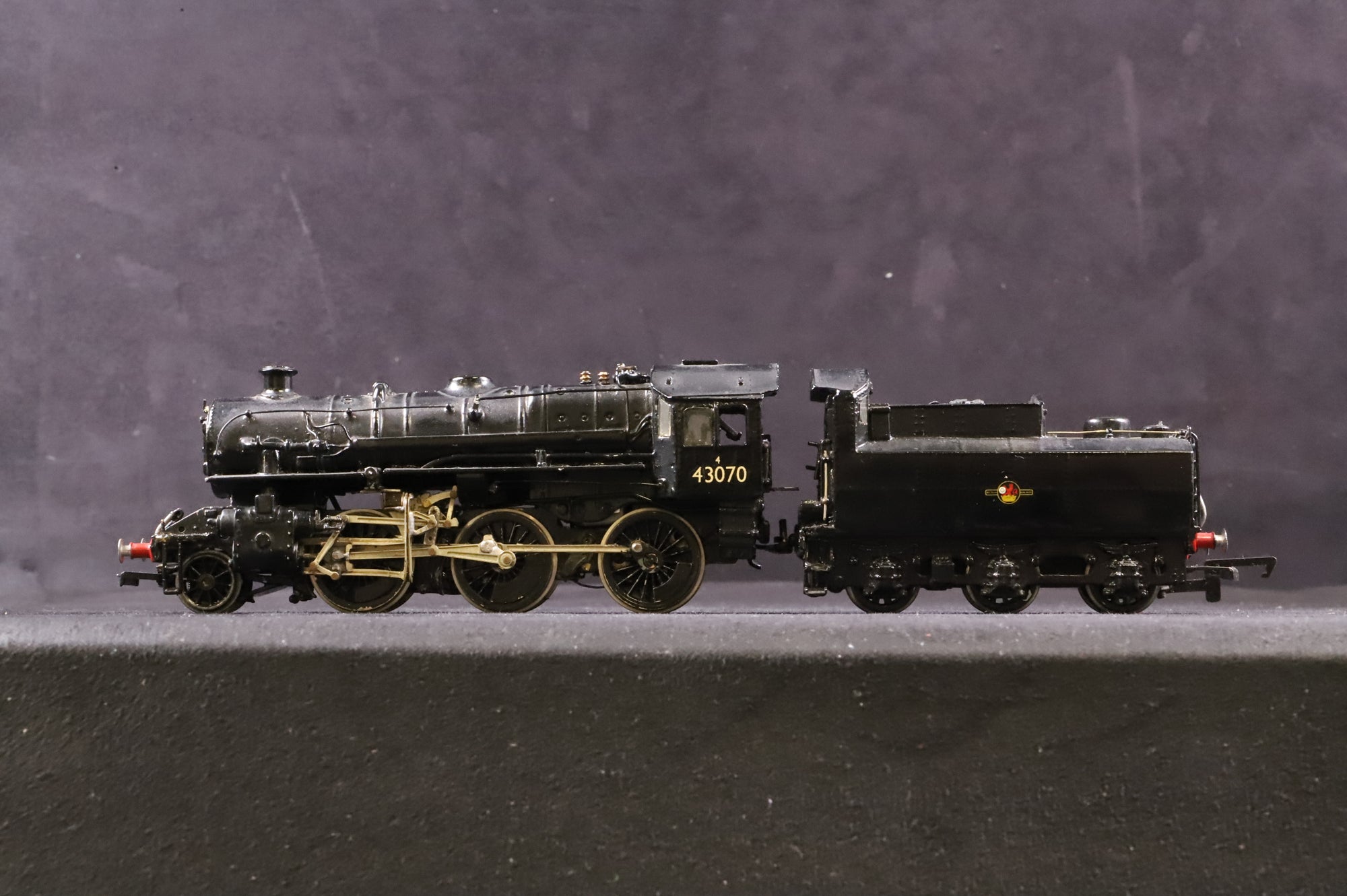 WORKSHOP Millholme Models OO MM8 LMS Ivatt '43070' BR Black L/C Kit Built