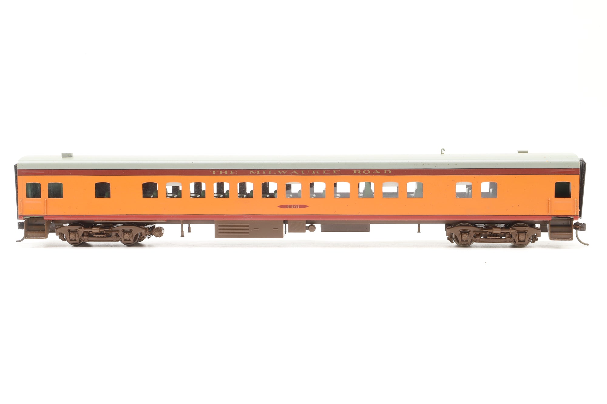 Nickel Plate Products HO Brass Rake Of 6 The Milwaukee Road Coaches