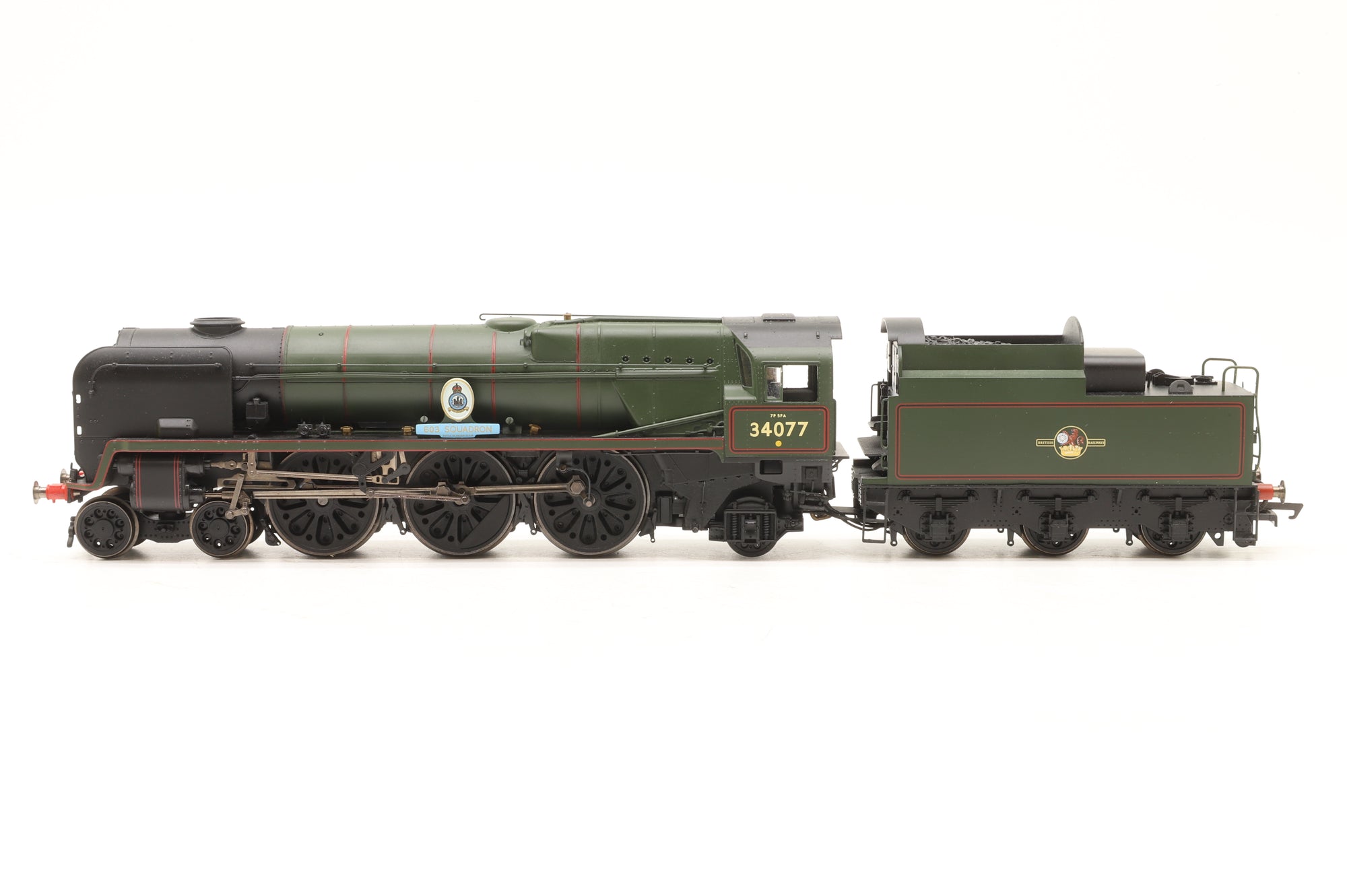 Hornby OO R3468 BR Rebuilt Battle of Britain '34077' '603 Squadron'