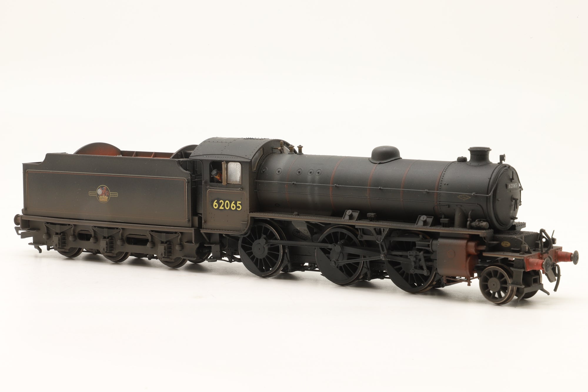 Hornby OO R3417 Class K1 '62065' BR Lined Black L/C Weathered DCC Sound