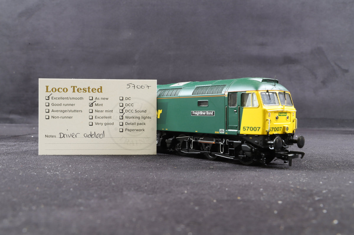 Bachmann OO 32-753DS Class 57/0 &#39;57007&#39; &#39;Freightliner Bond&#39; Freightliner, DCC Sound