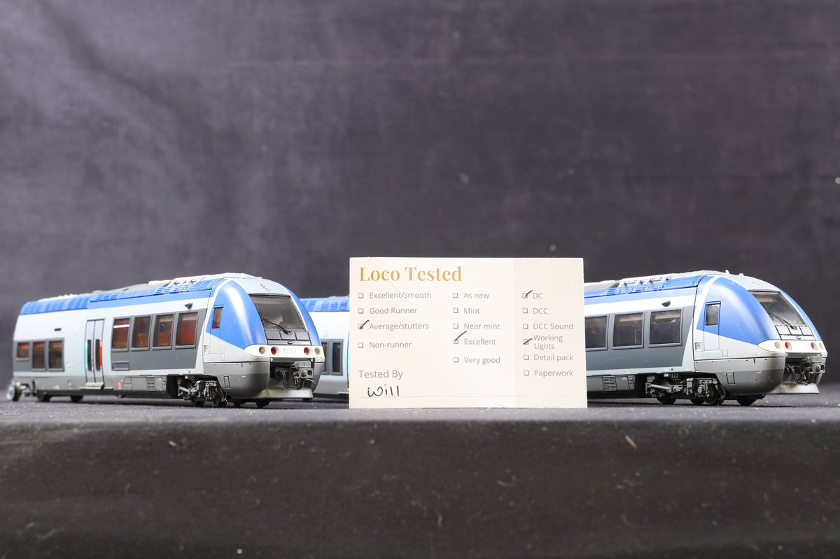 LS Models HO AGC SNCF X76500 Blue &amp; Grey Livery