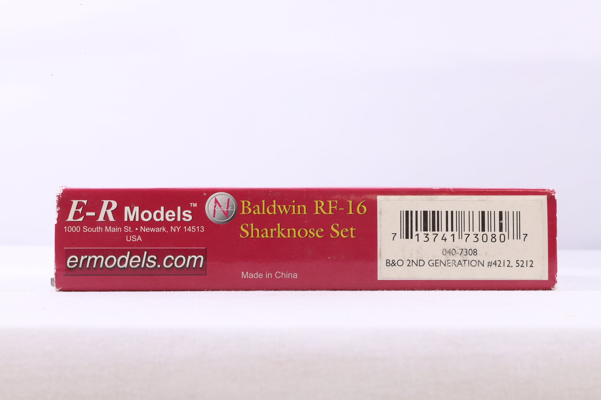 E-R Models N 040-7308 Baldwin RF-16 Sharknose Set Baltimore & Ohio '4212' & '5212'