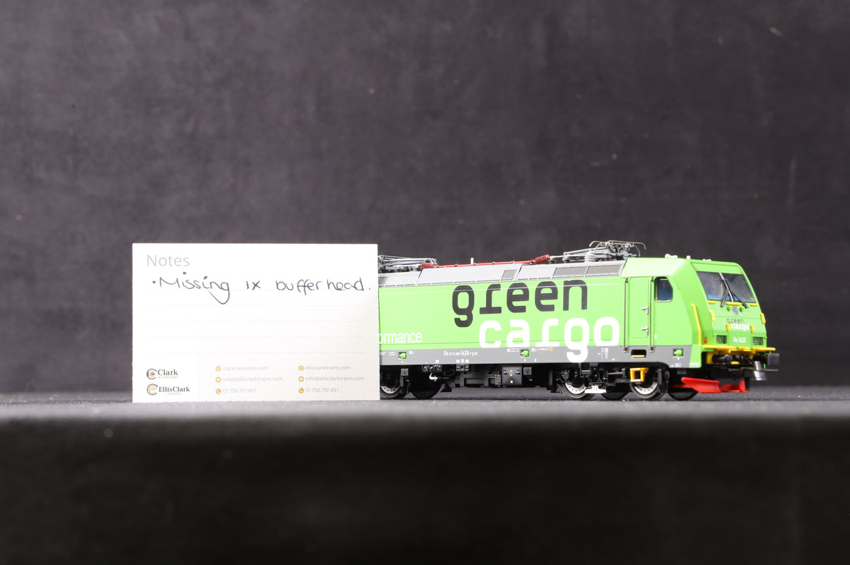 Roco HO 62708 Electric locomotive series 185.2, SJ &#39;Green Cargo&#39;