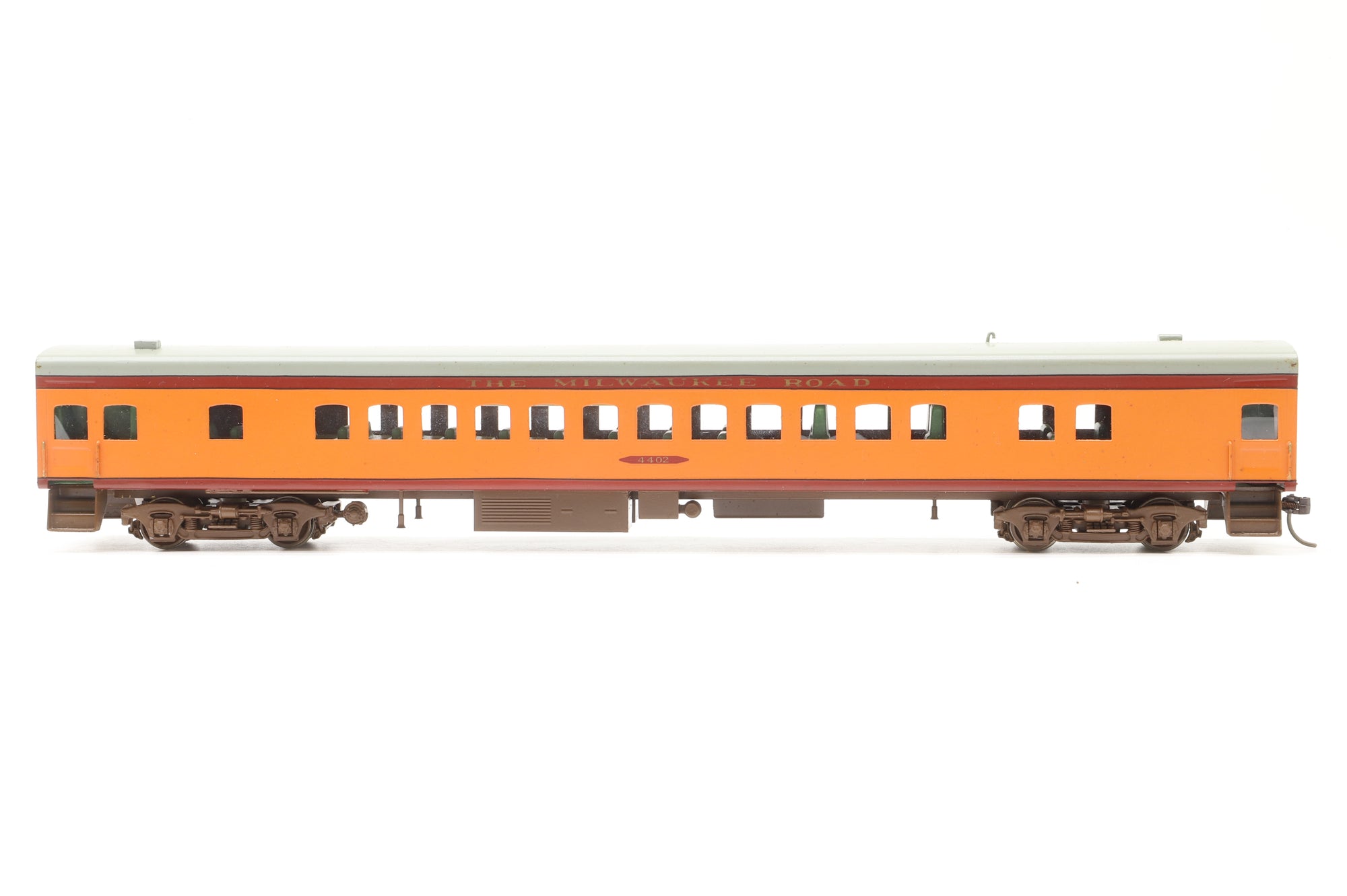 Nickel Plate Products HO Brass Rake Of 6 The Milwaukee Road Coaches