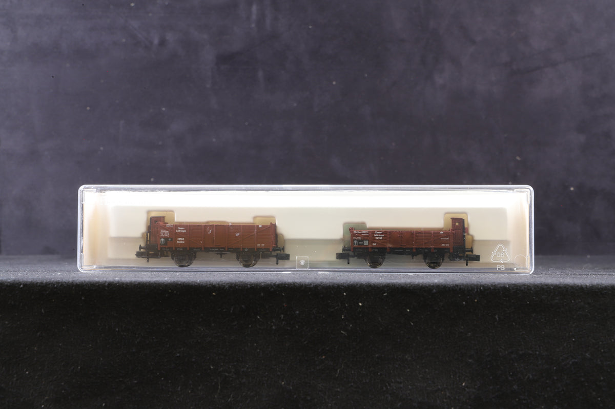 Fleischmann N 828215 Pack Of 4 Twin DB Wagons