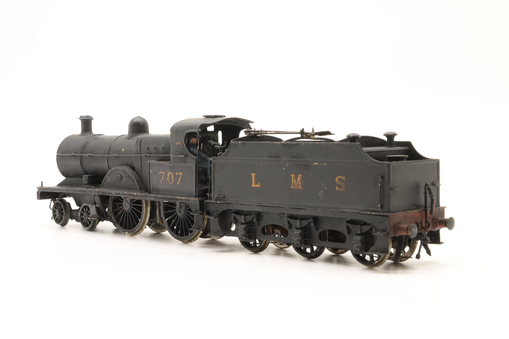 Brass Kit OO MR 3P 4-4-0 '707' LMS Black Kit Built