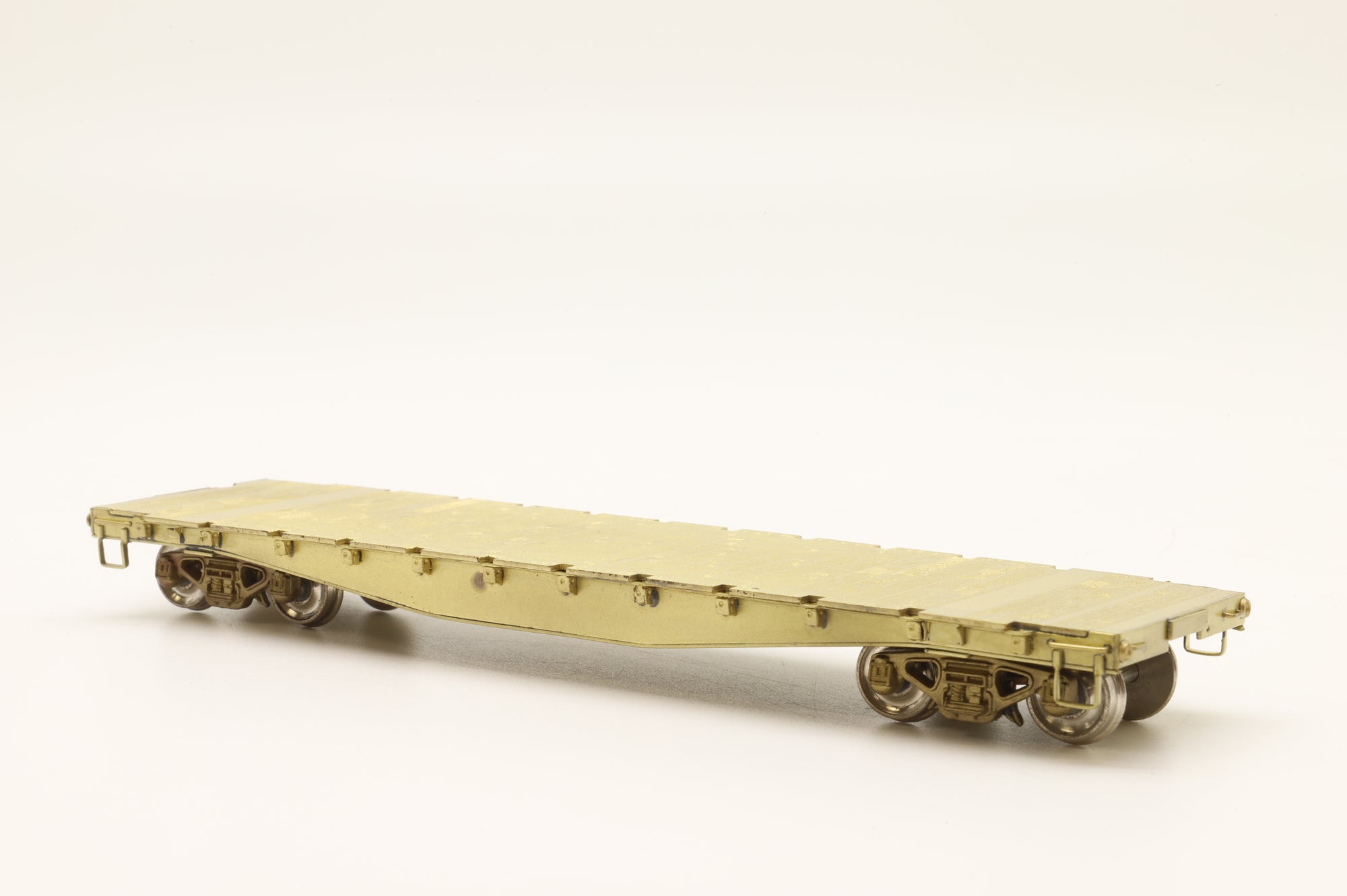 Overland Models HO Brass 1331 Union Pacific 40' Flat Car Unpainted