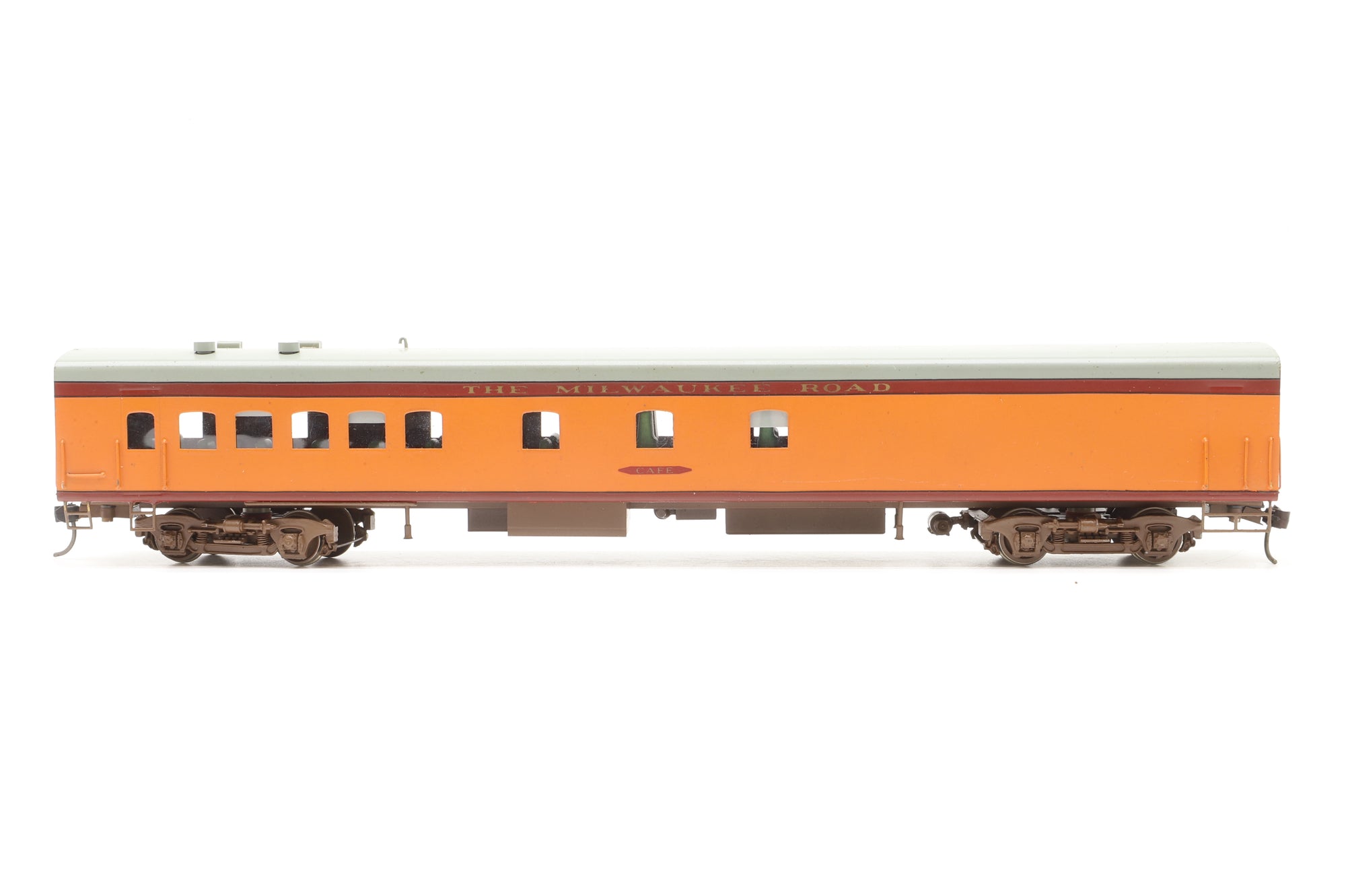 Nickel Plate Products HO Brass Rake Of 6 The Milwaukee Road Coaches