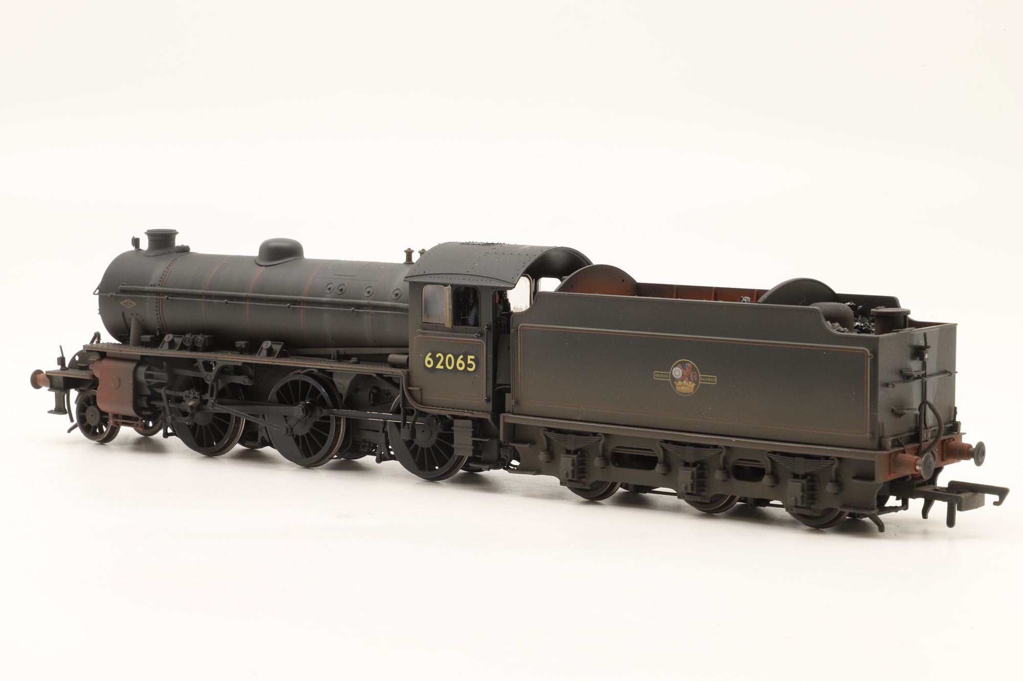 Hornby OO R3417 Class K1 '62065' BR Lined Black L/C Weathered DCC Sound