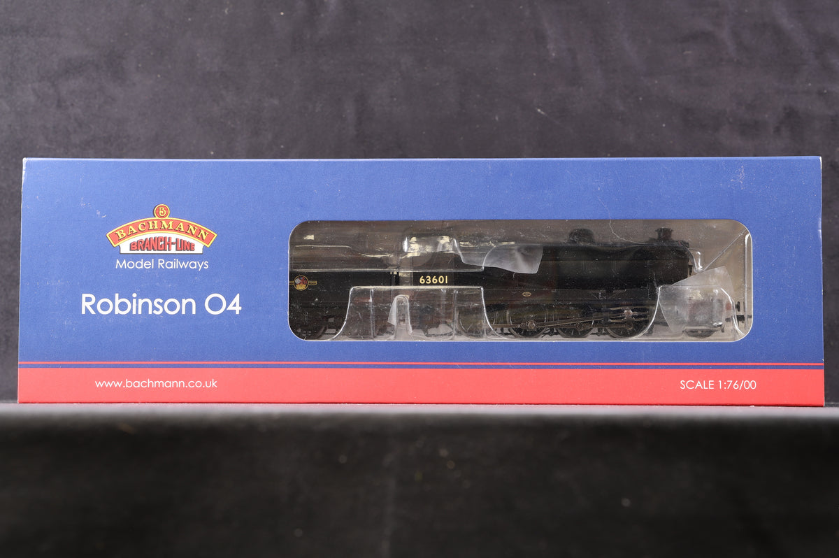 Bachmann OO 31-001 Robinson 04 &#39;63601&#39; BR Black L/C