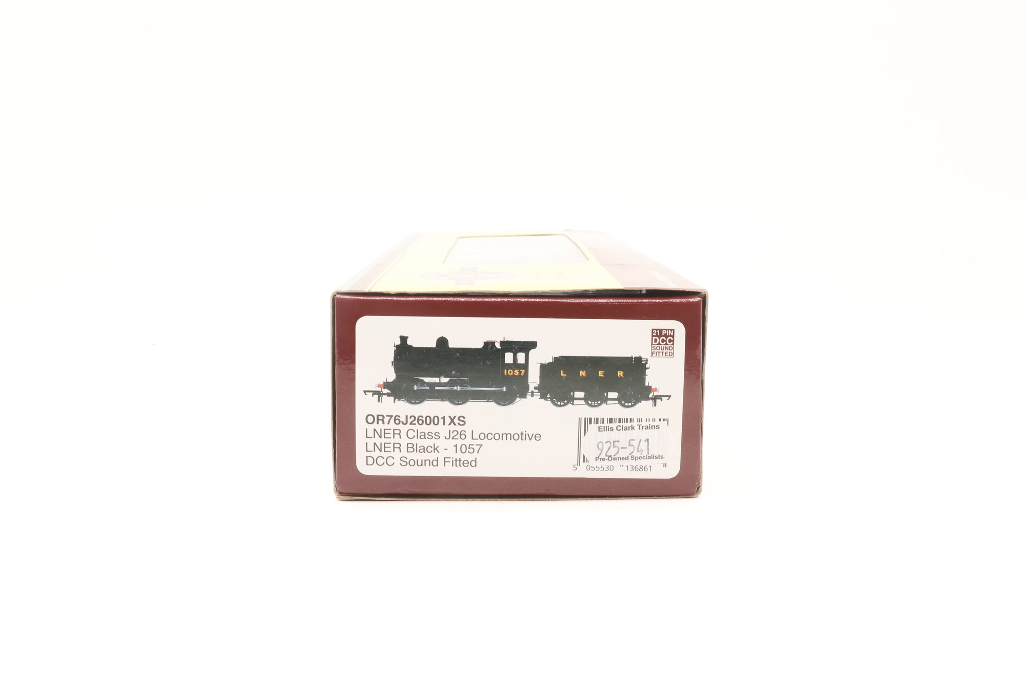 Oxford Rail OO OR76J26001XS LNER Class J26 '1057', DCC Sound