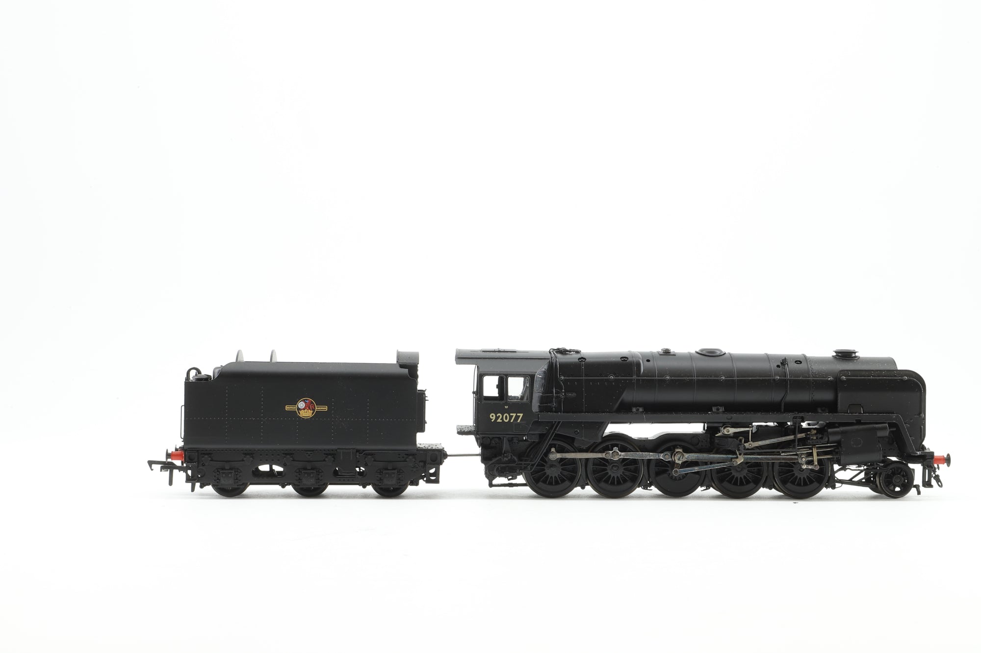 Bachmann OO 32-857 Class 9F 92077 in BR Black w/ BR1C Tender & Late Crests